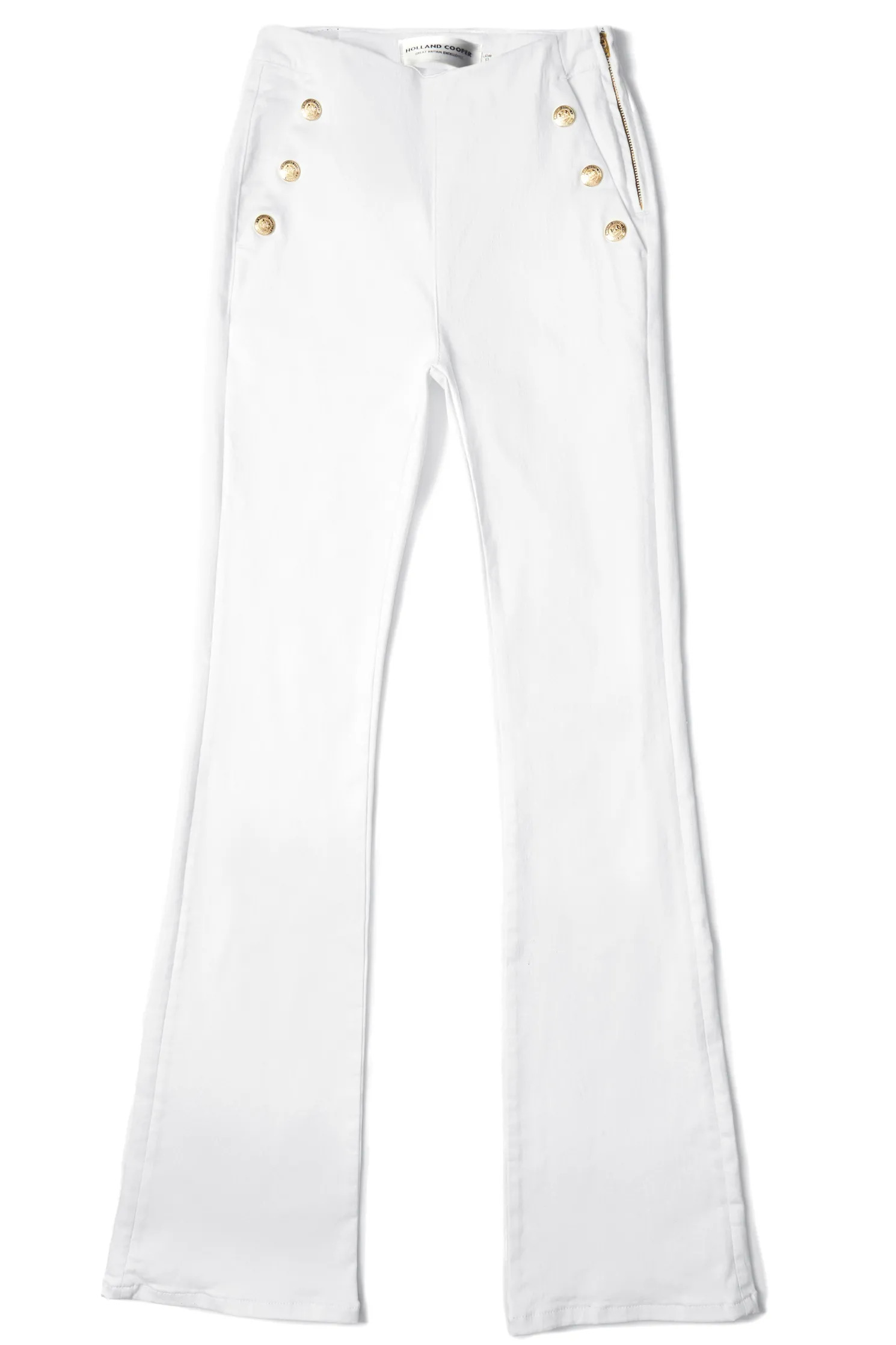 Amoria Flared Jean (White)