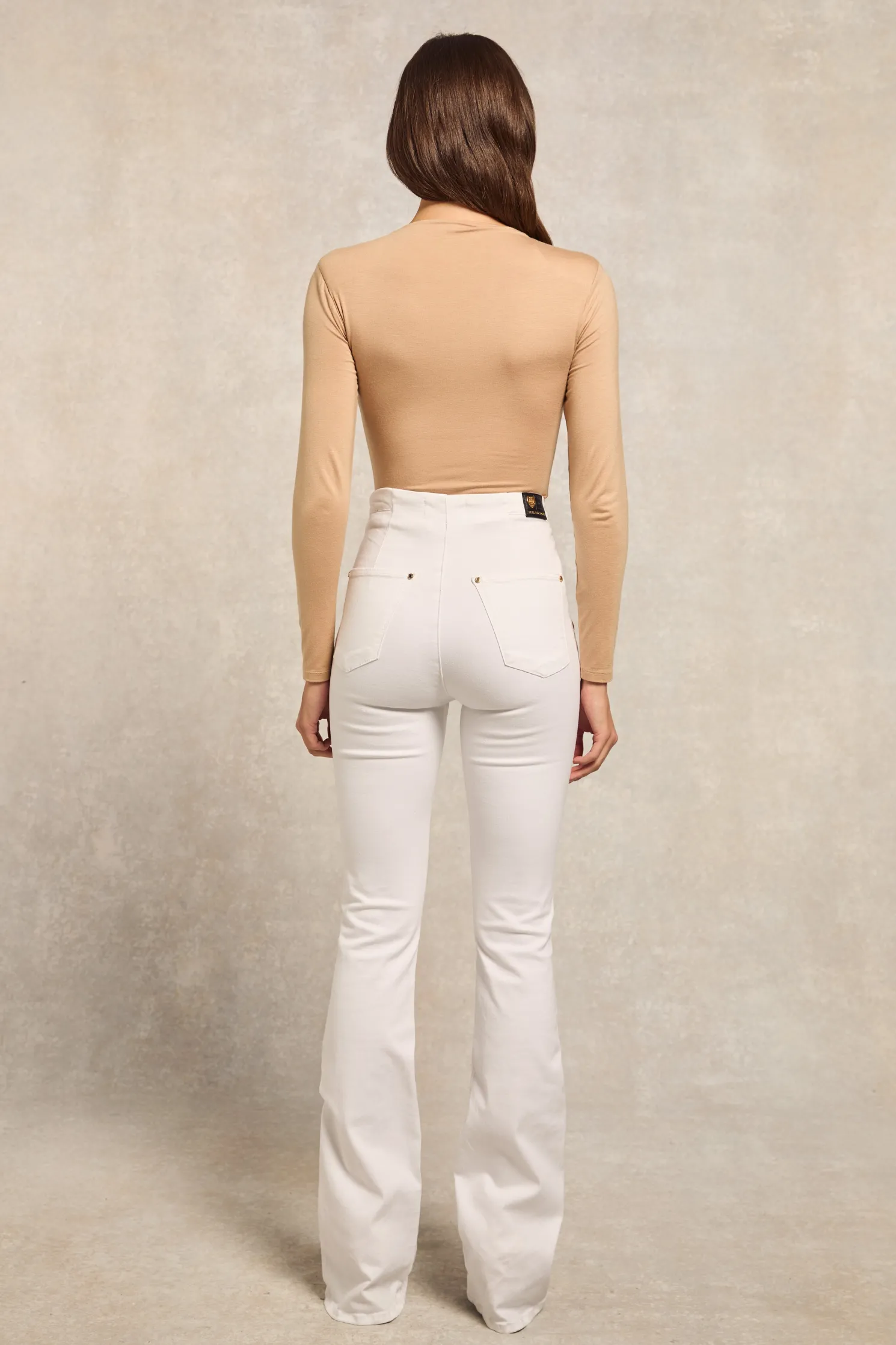 Amoria Flared Jean (White)
