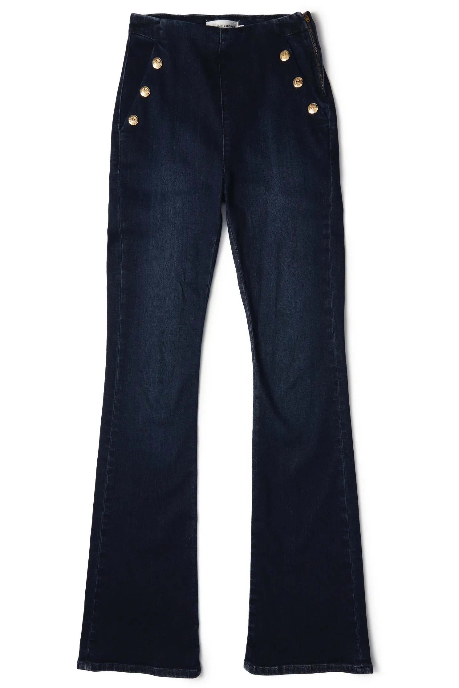 Amoria Flared Jean (Deep Indigo)