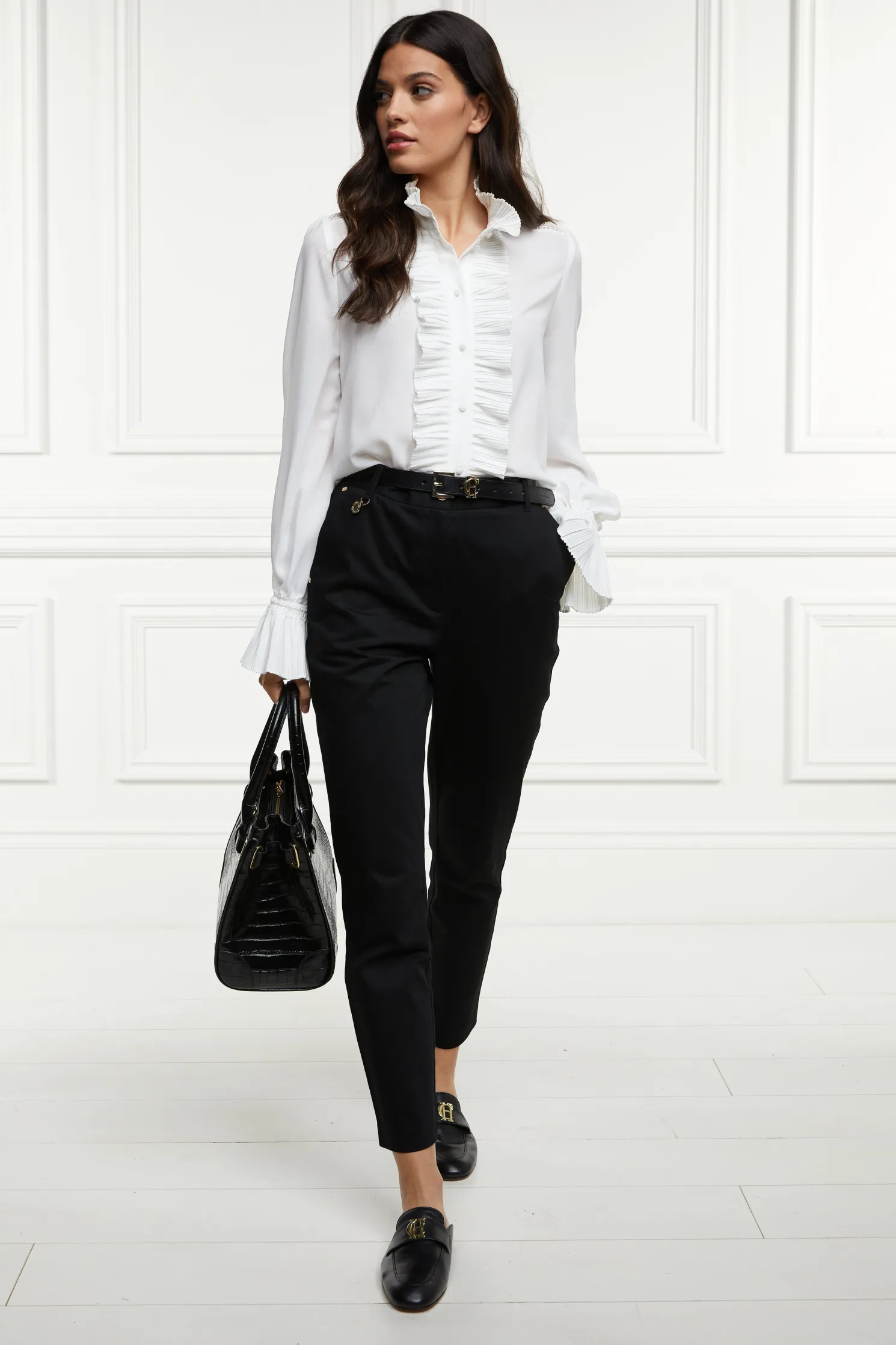 Bexley Cigarette Trouser (Black)