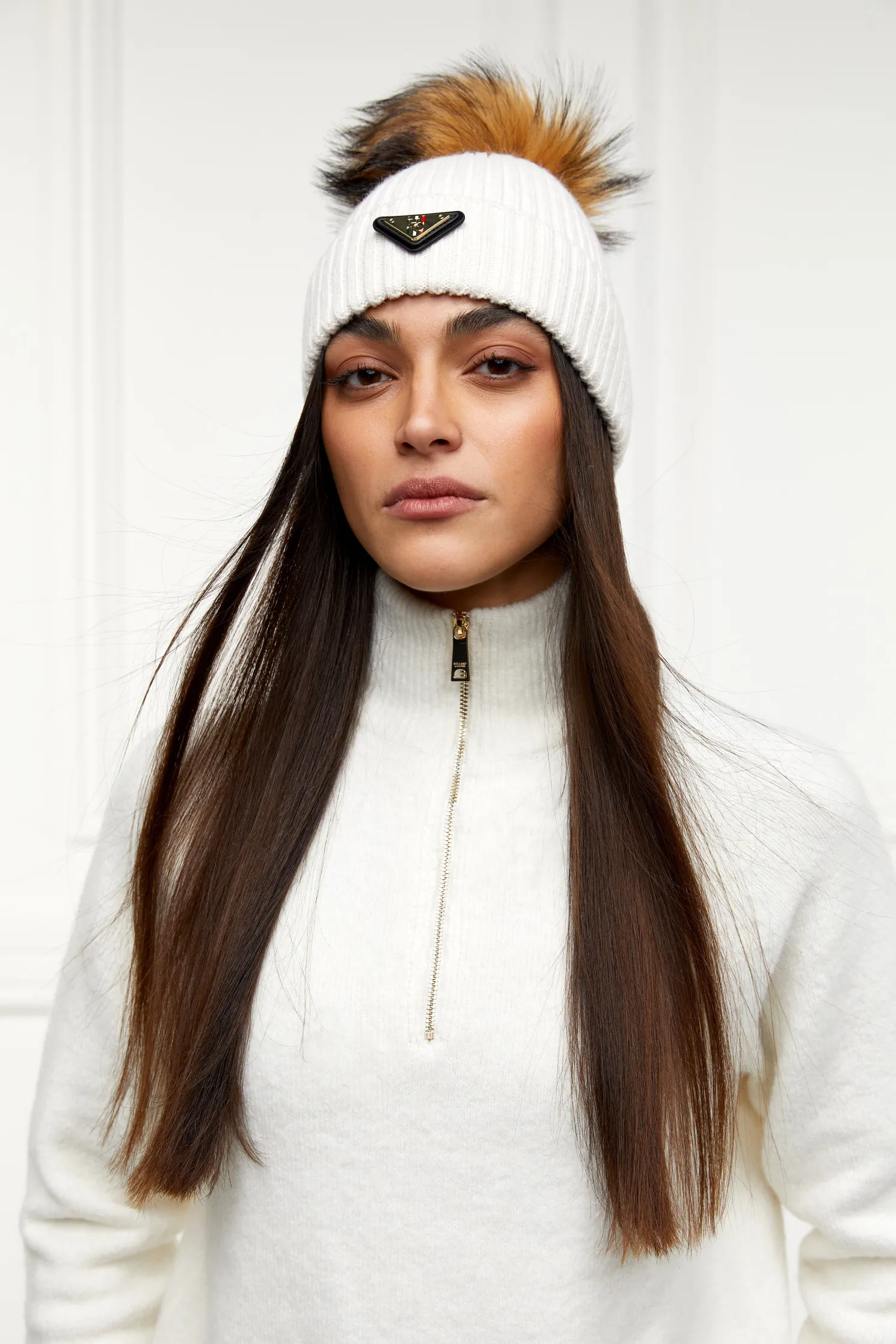 Burghley Bobble Hat (Cream)