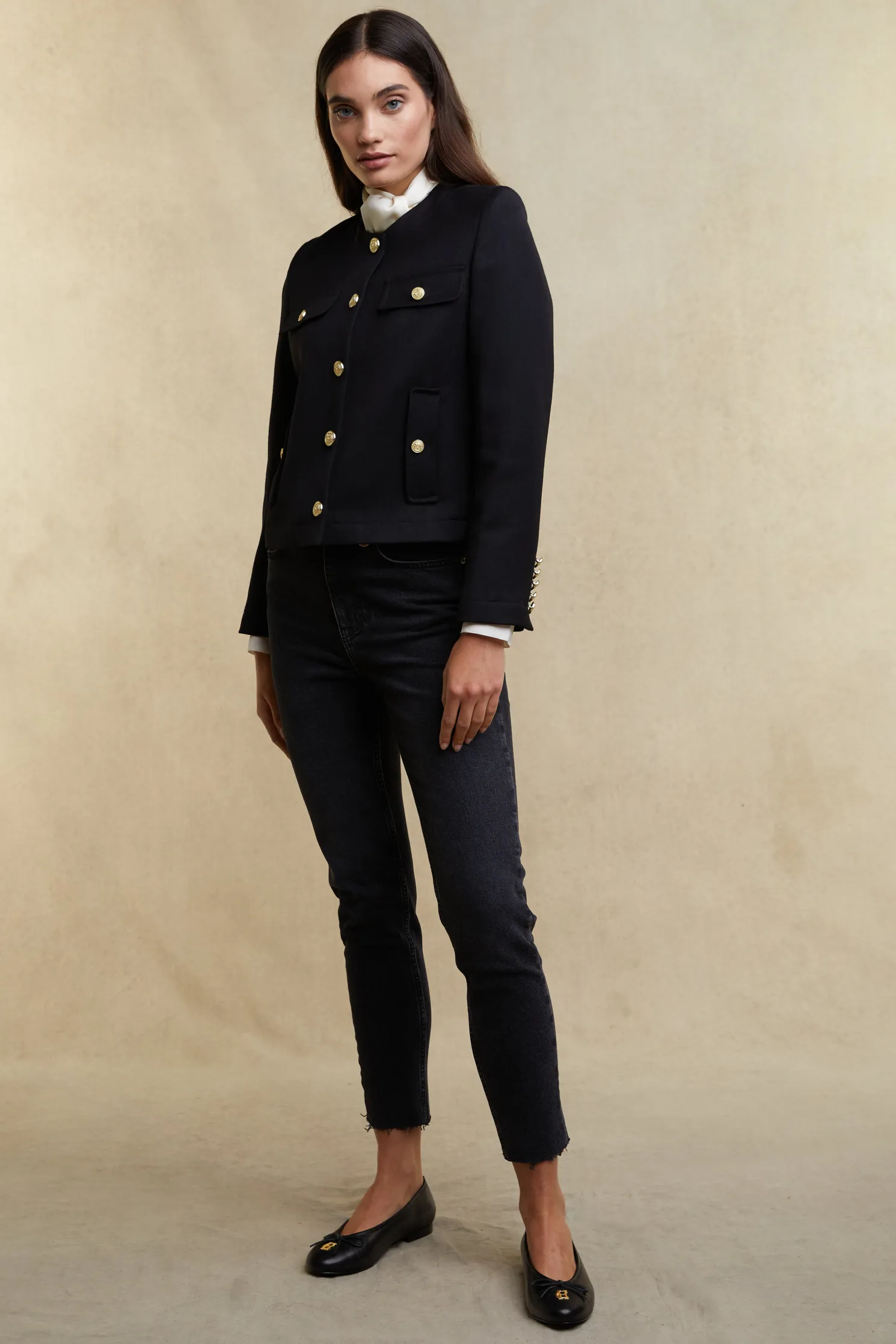 Chelsea Jacket (Black Twill)