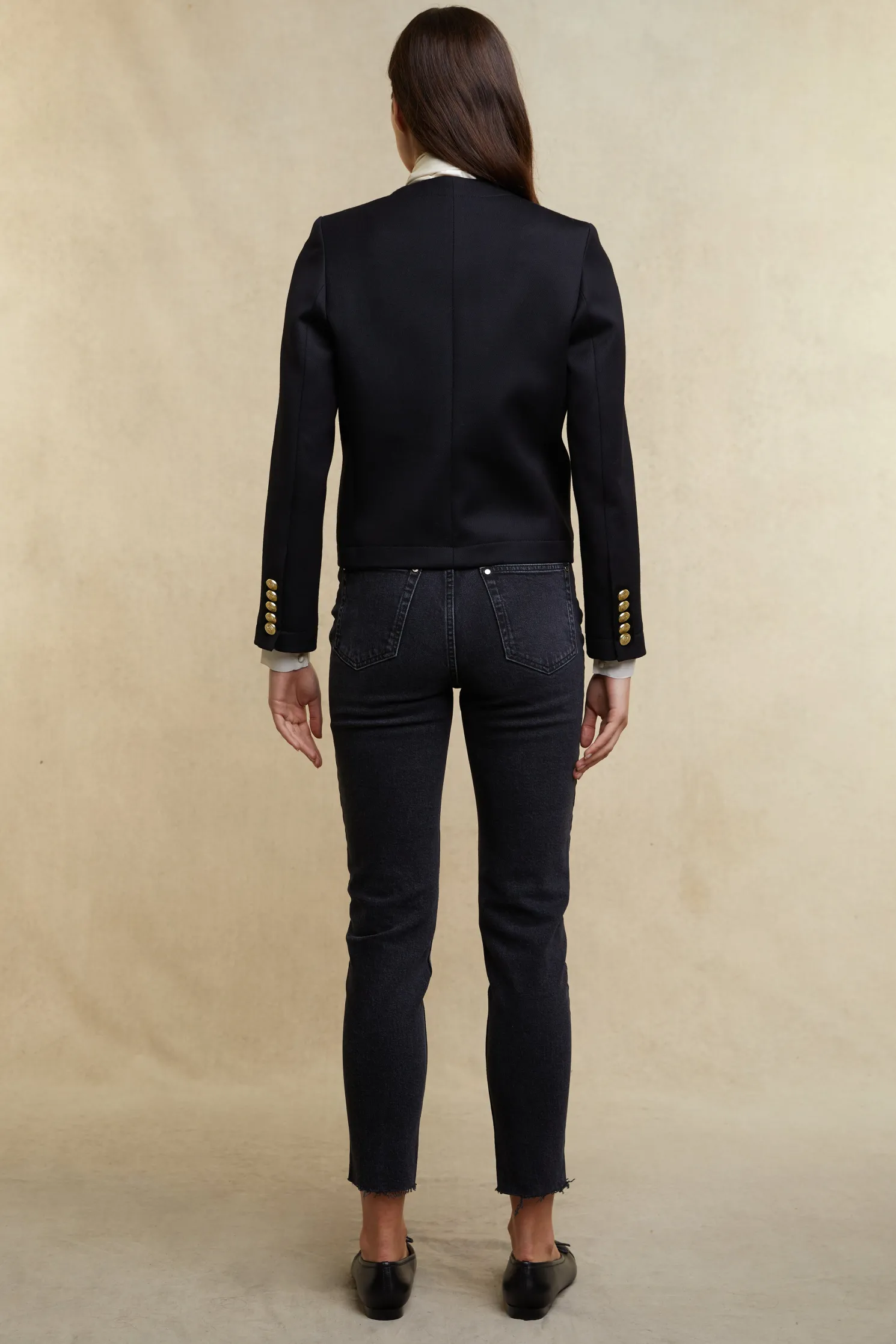 Chelsea Jacket (Black Twill)