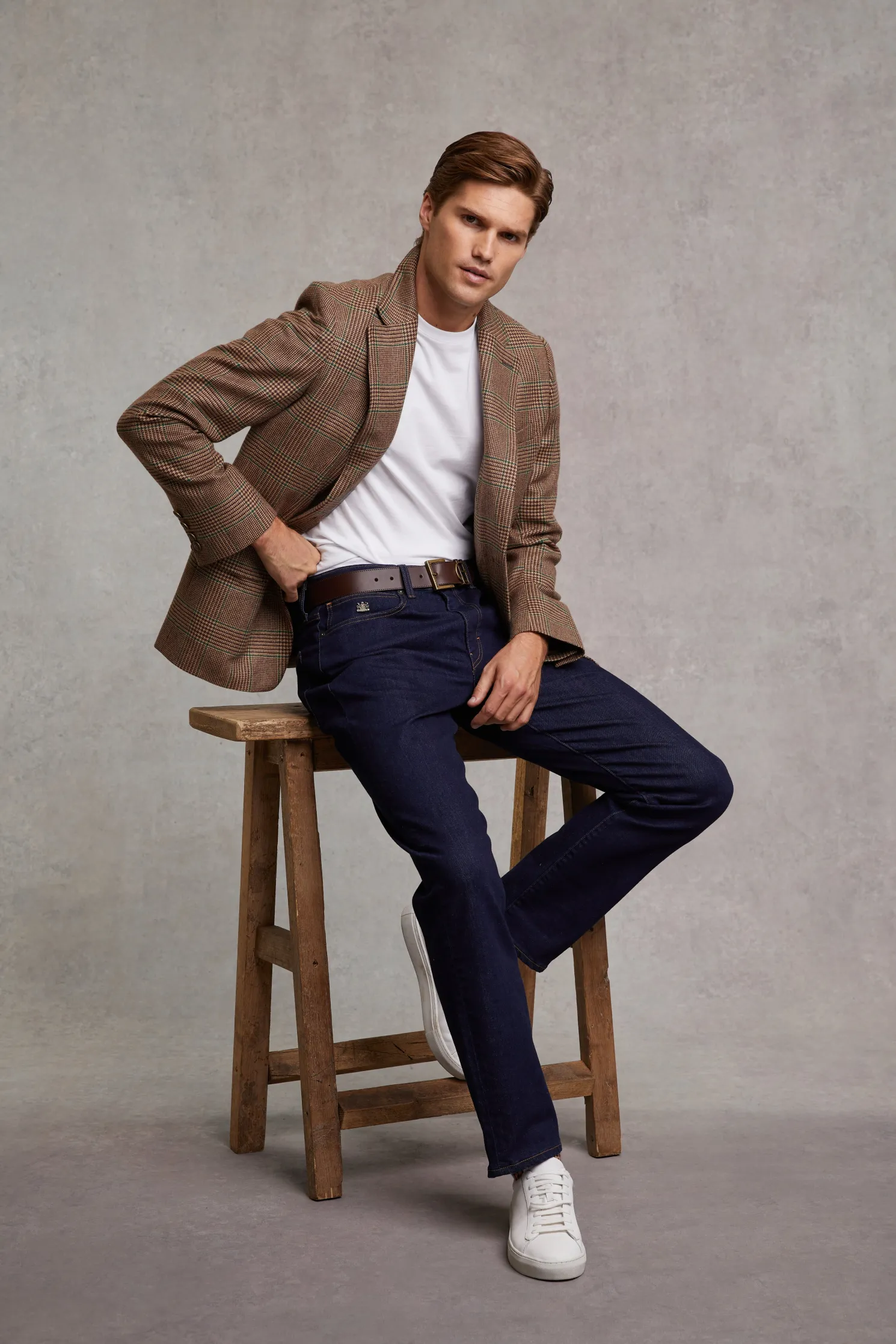 Classic Straight Jean (Dark Indigo)