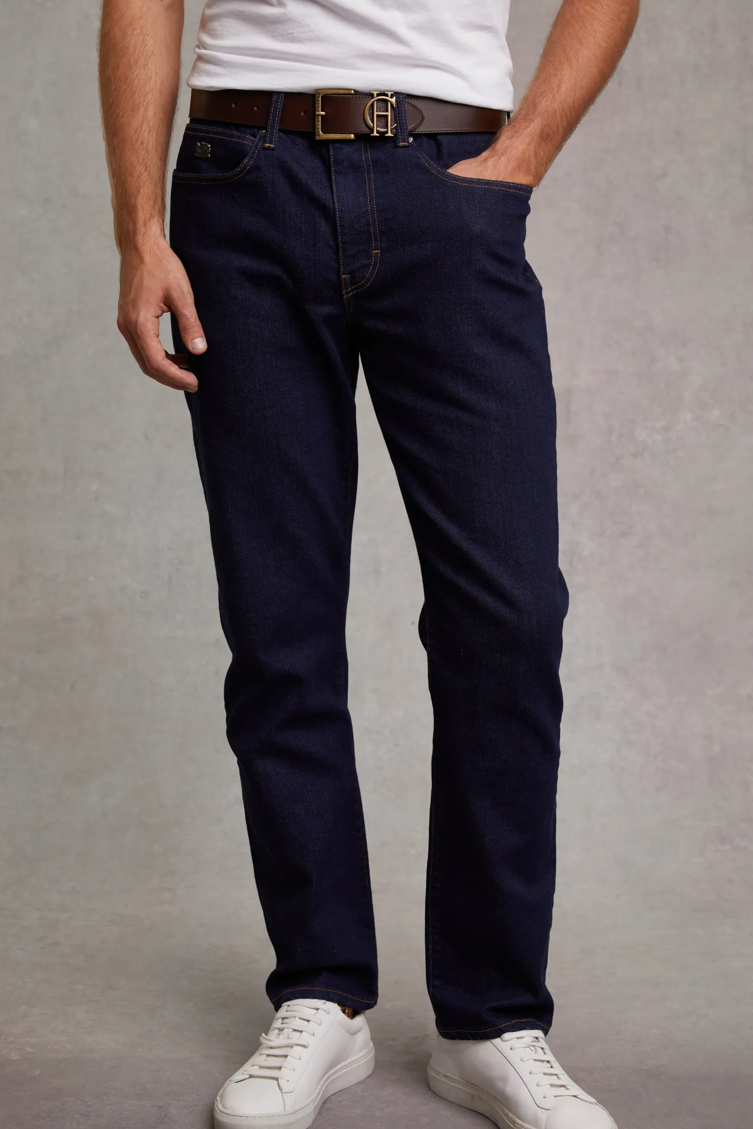 Classic Straight Jean (Dark Indigo)