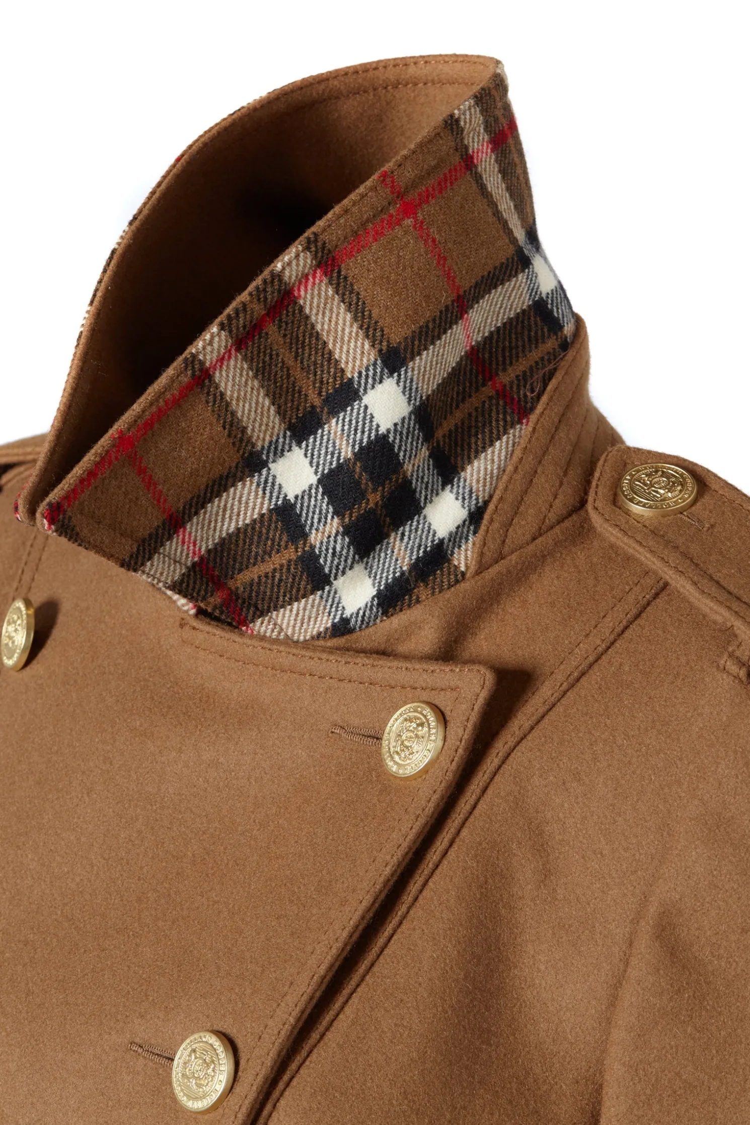 Full Length Chelsea Trench Coat (Dark Camel)