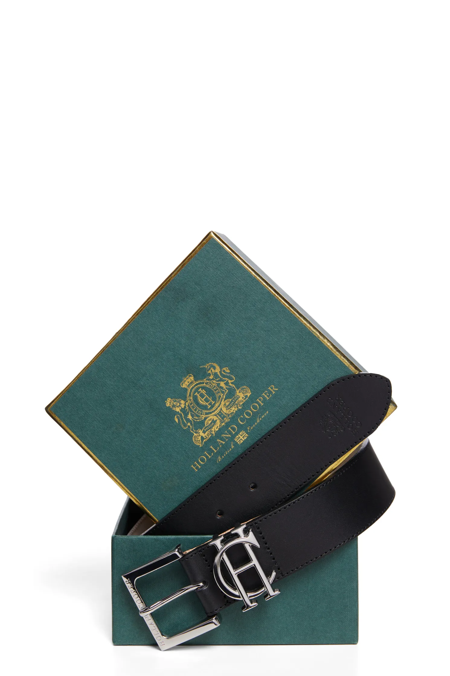 HC Classic Logo Belt (Black Silver)