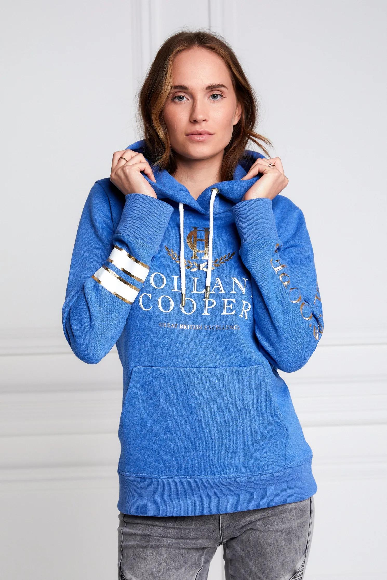 HC Heritage Hoodie (Deep Cobalt Marl)