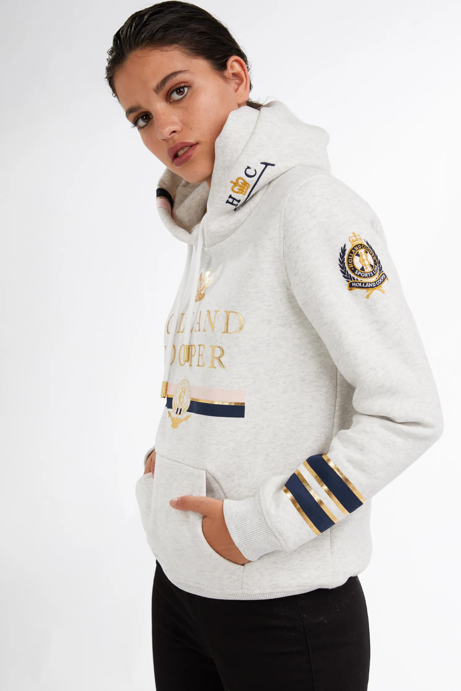 HC Heritage Hoodie (Ice Grey)