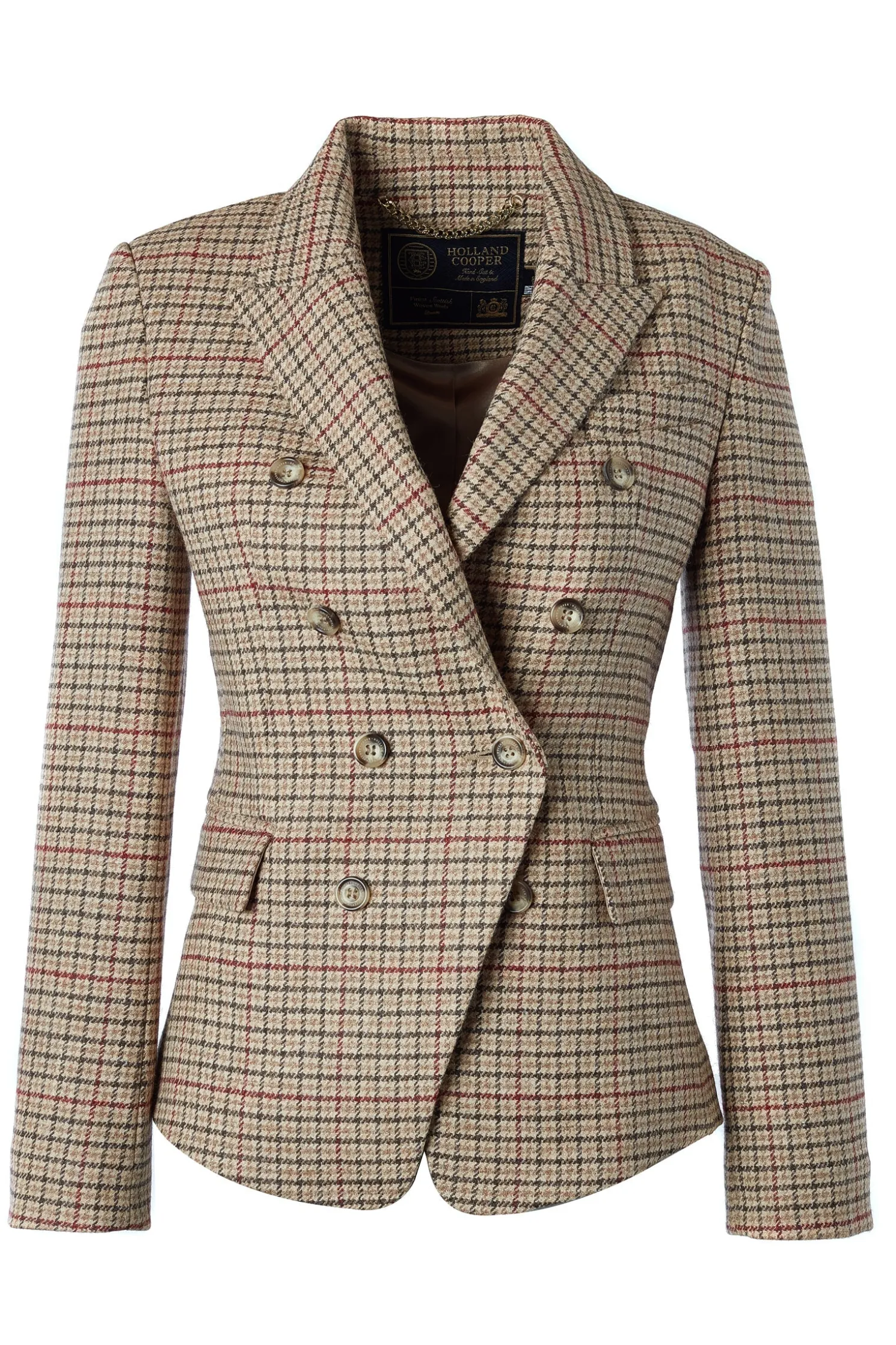 Heritage Knightsbridge Blazer (Charlton Tweed Horn Button)