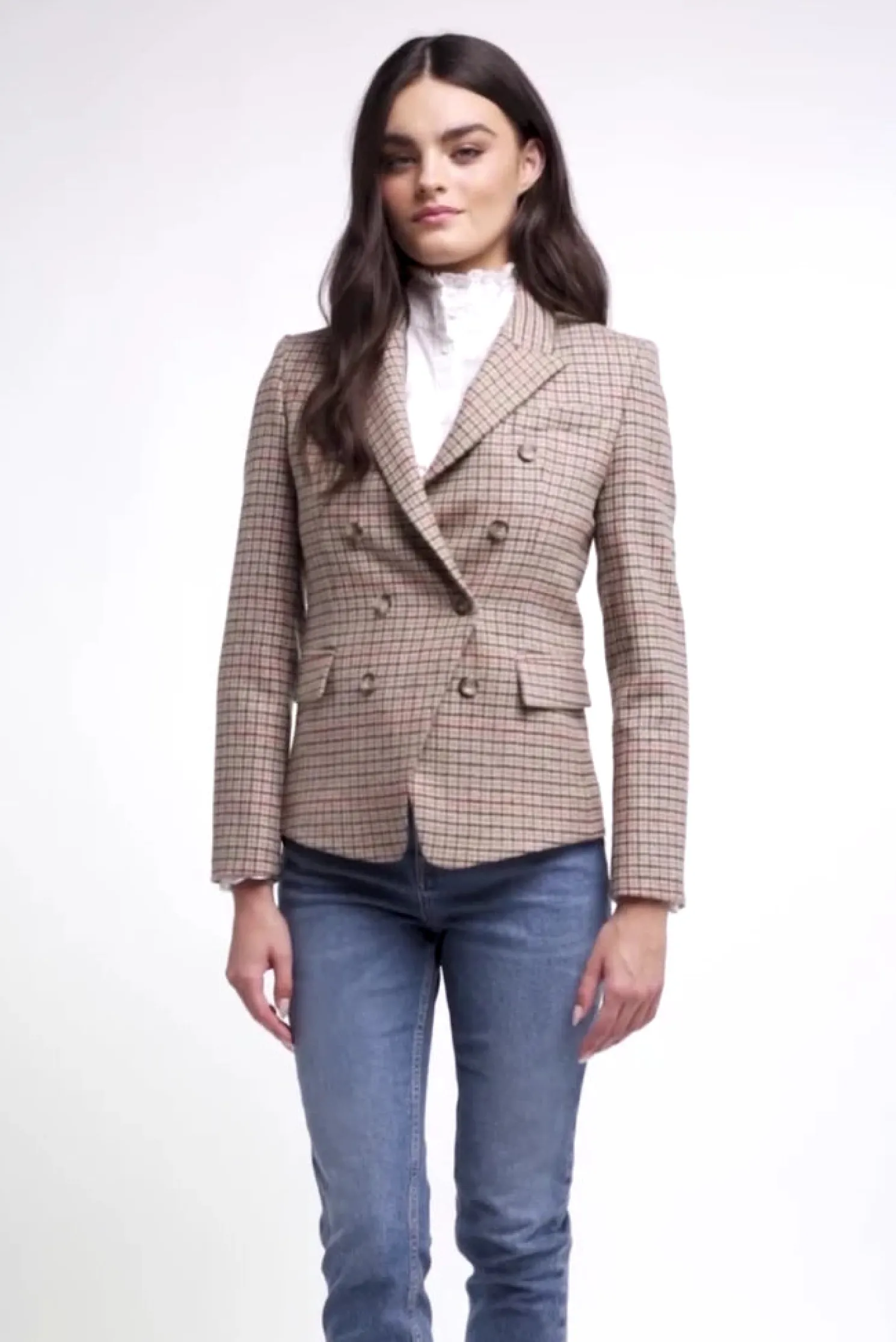 Heritage Knightsbridge Blazer (Charlton Tweed Horn Button)