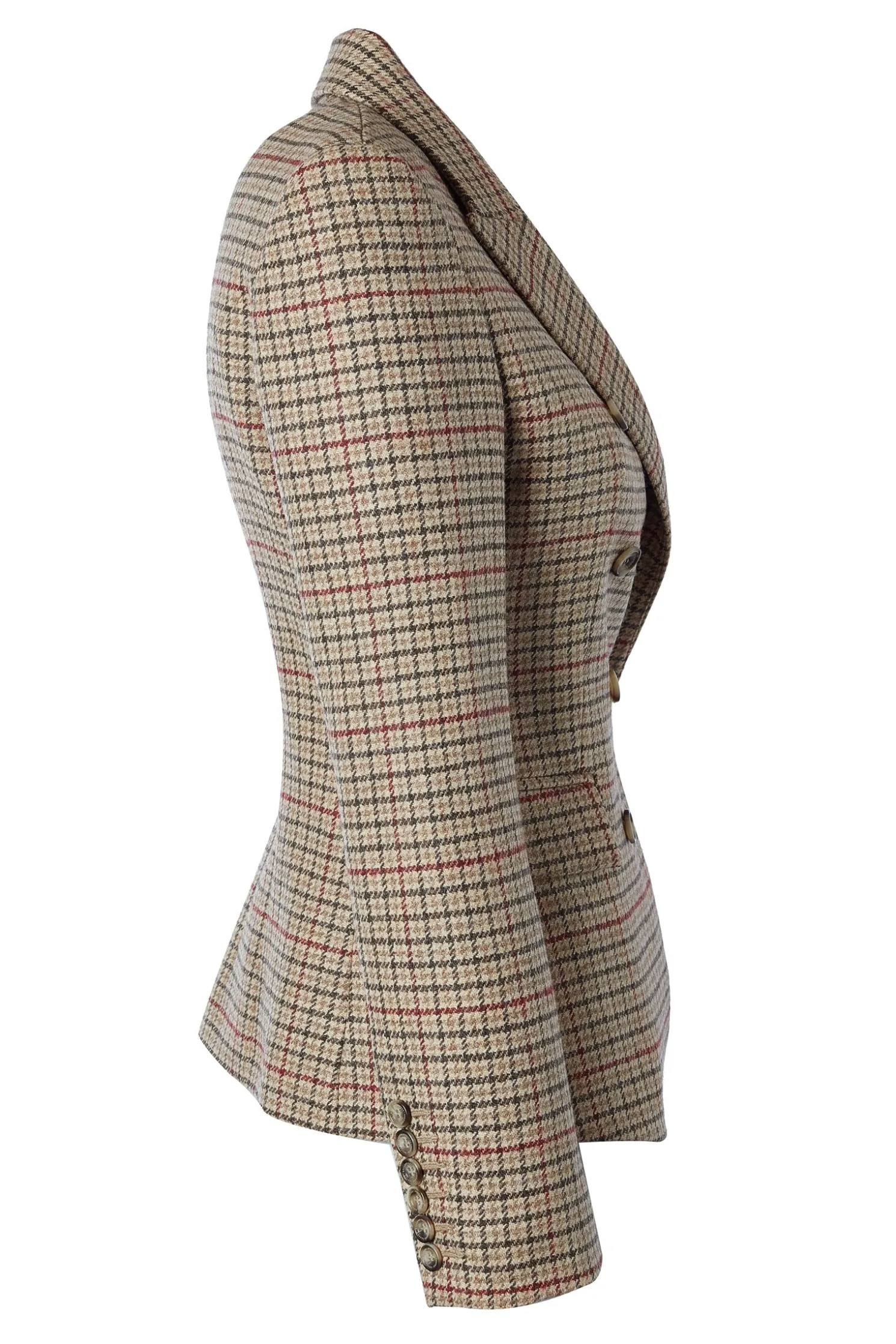 Heritage Knightsbridge Blazer (Charlton Tweed Horn Button)