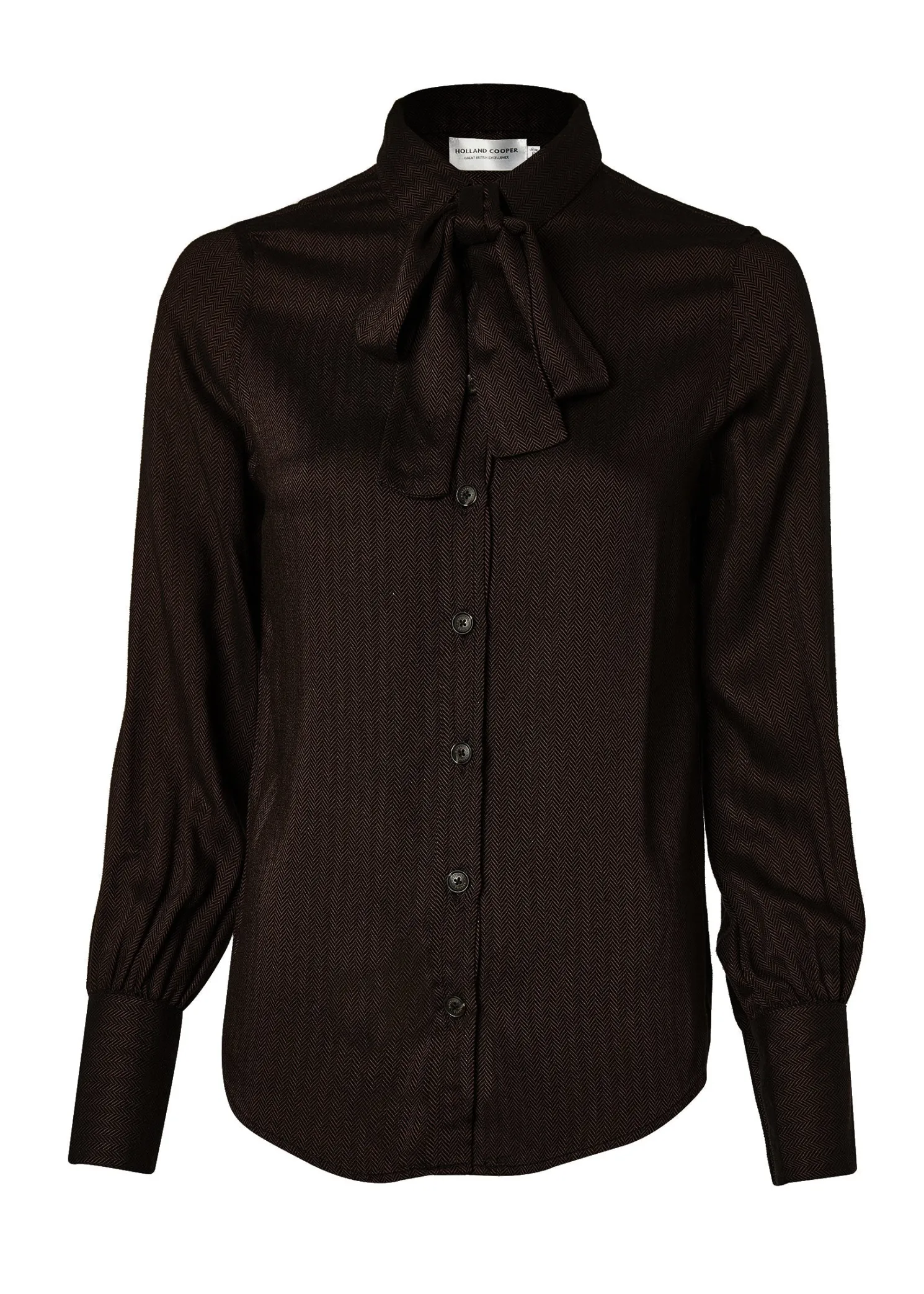 Heritage Shirt (Tobacco Herringbone)