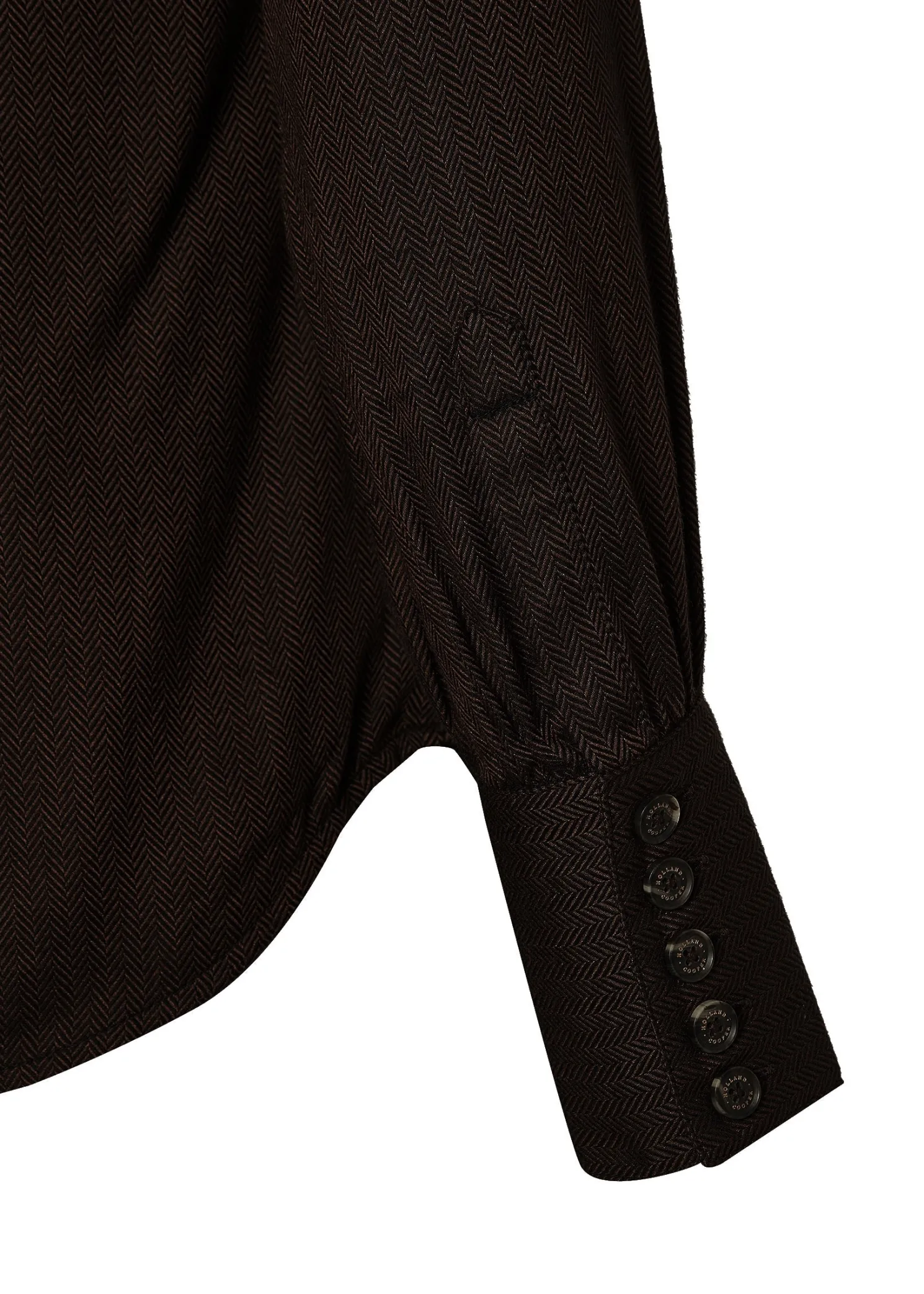 Heritage Shirt (Tobacco Herringbone)