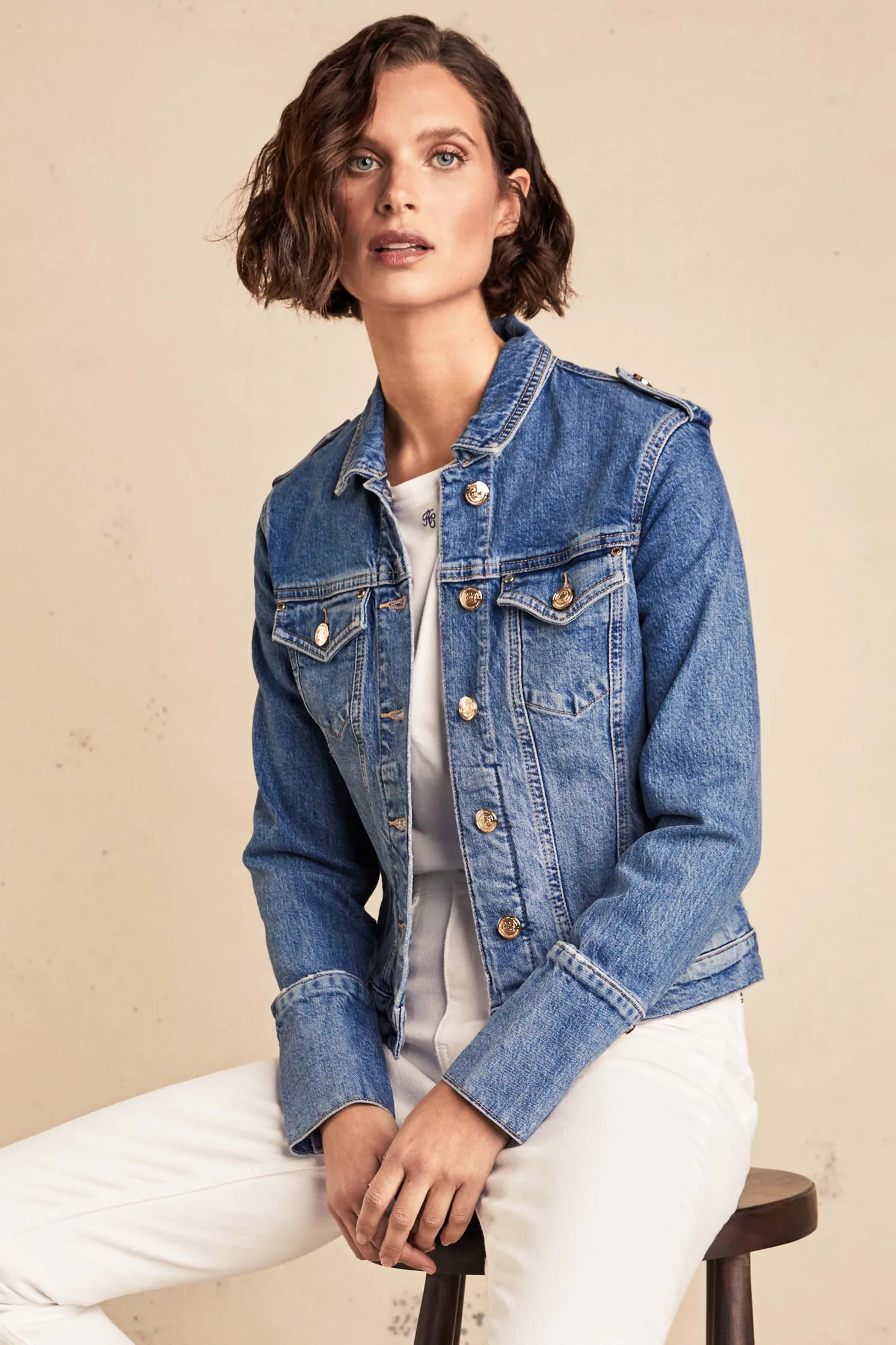 Iconic Denim Jacket (Classic Indigo)