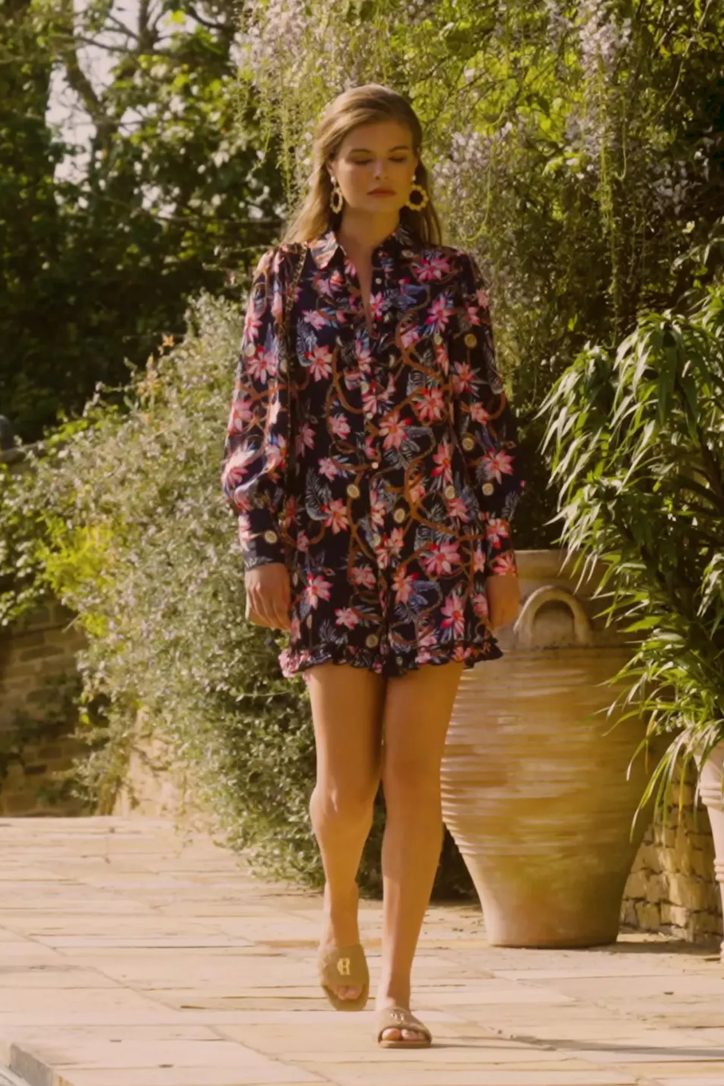 Isla Mini Dress (Seychelles Navy)