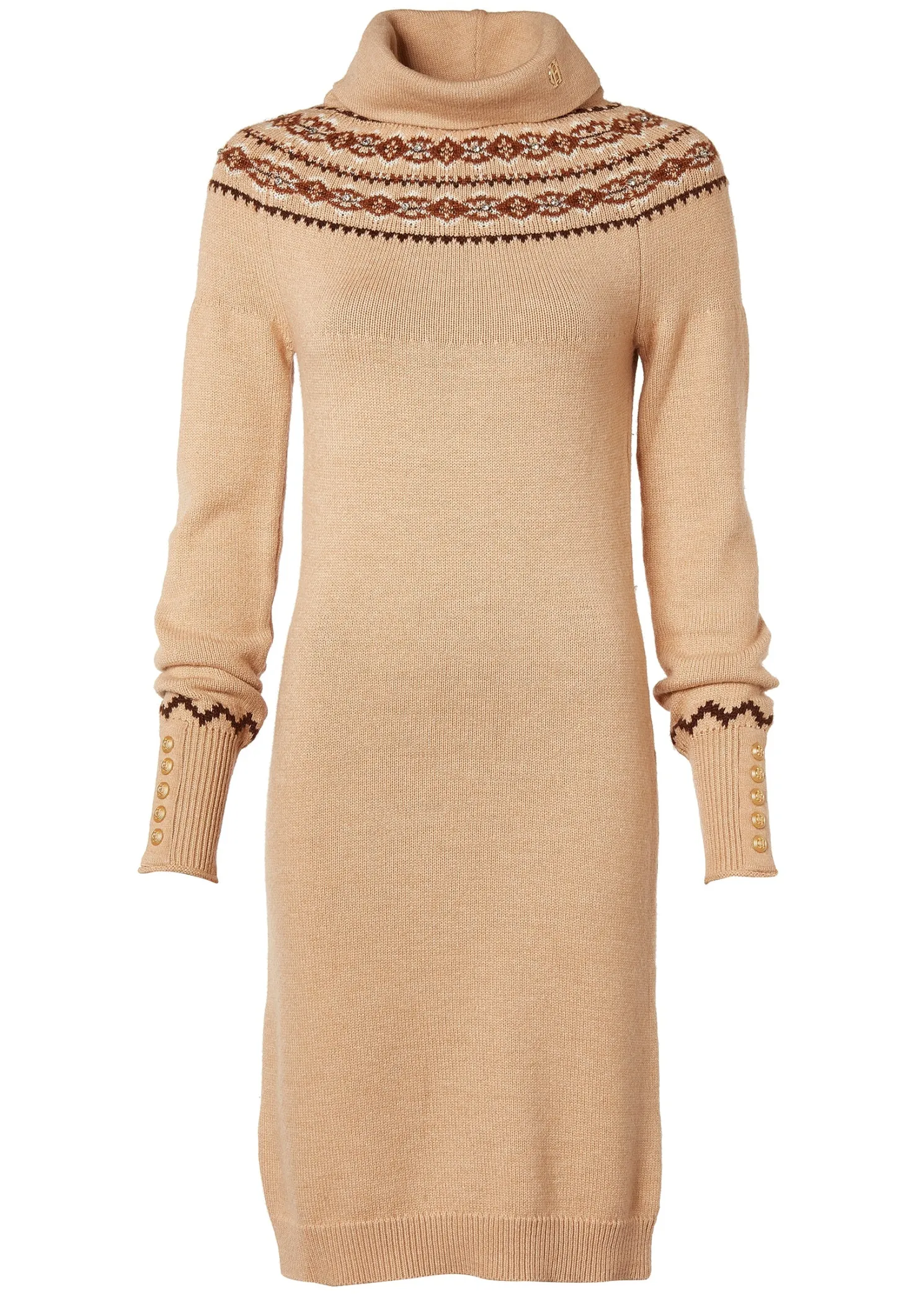 Jennifer Knit Dress (Camel)