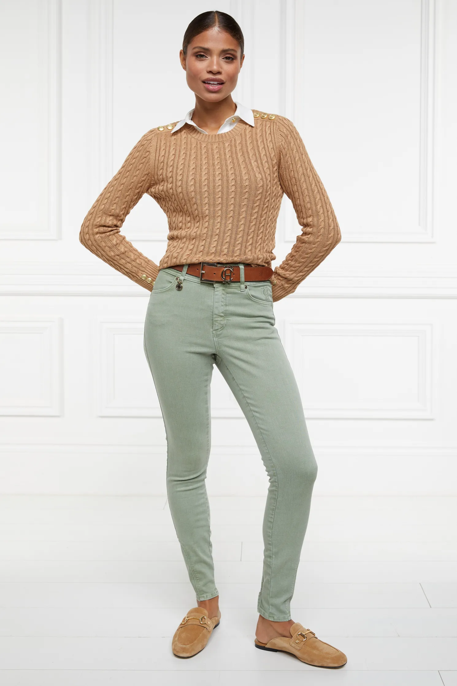 Jodhpur Jean (Sage)