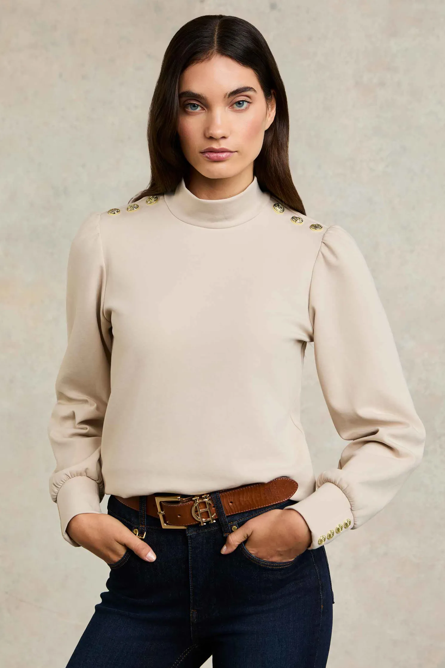 Kelso High Neck (Stone)