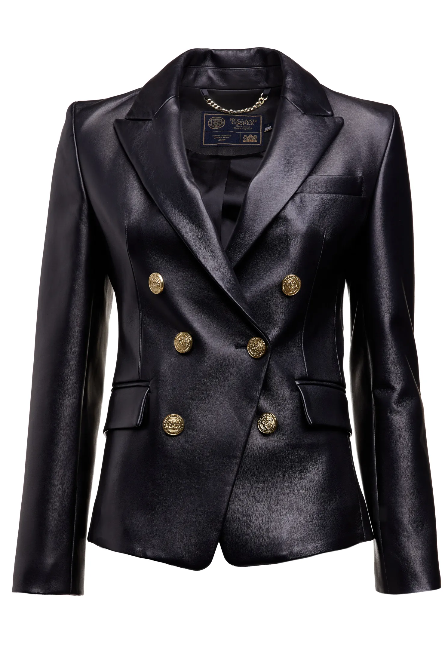 Knightsbridge Blazer (Valencia Leather Black)