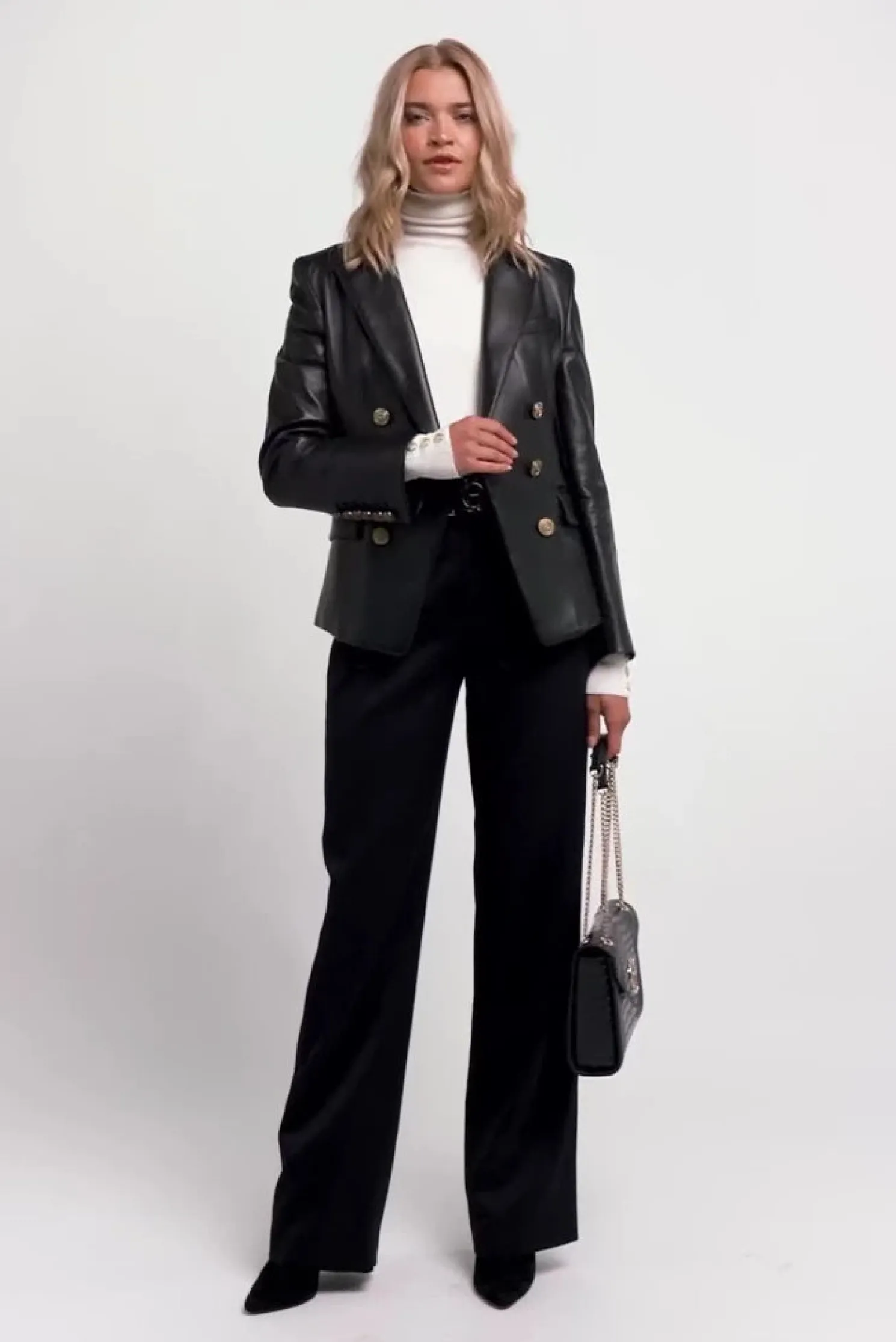 Knightsbridge Blazer (Valencia Leather Black)