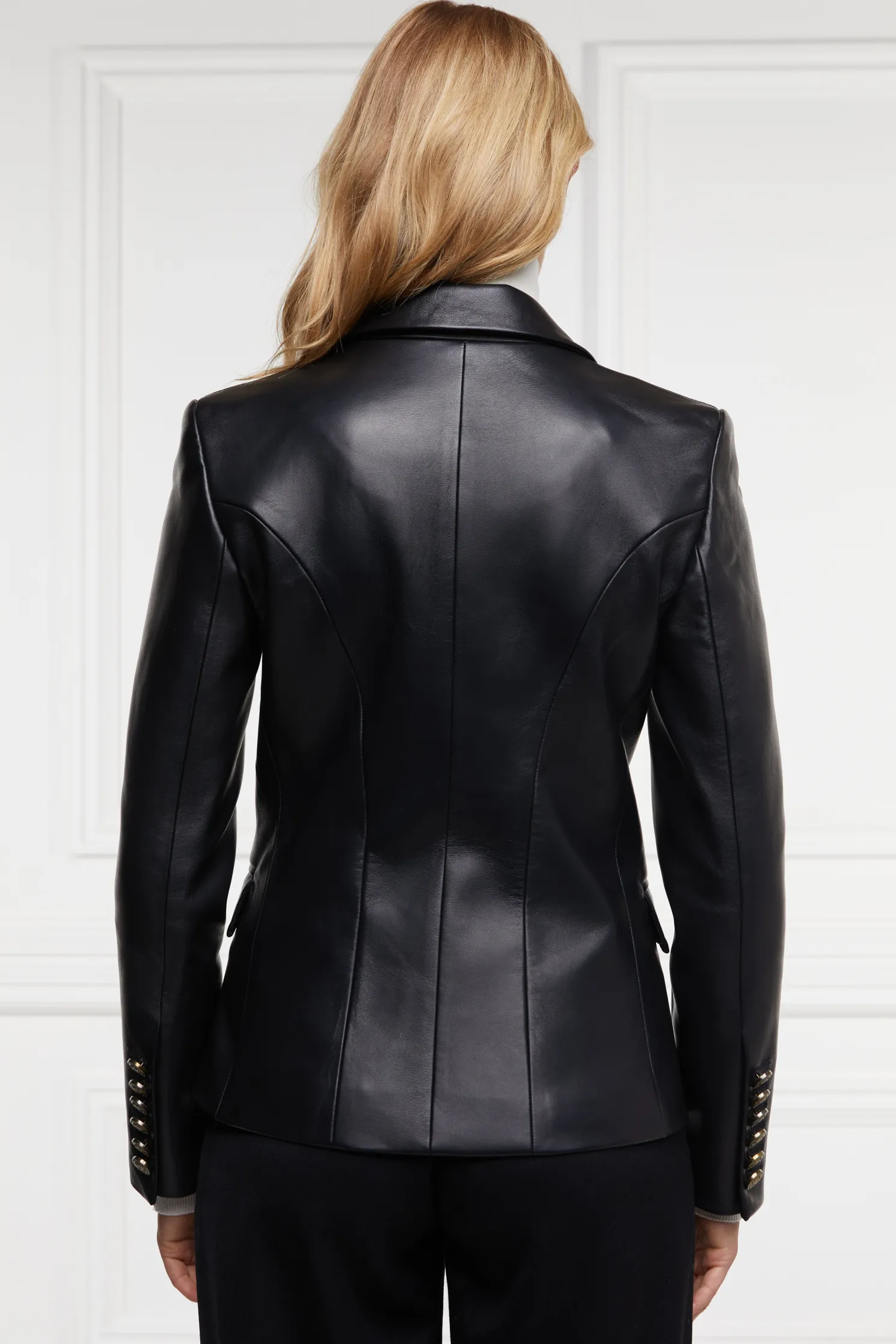 Knightsbridge Blazer (Valencia Leather Black)