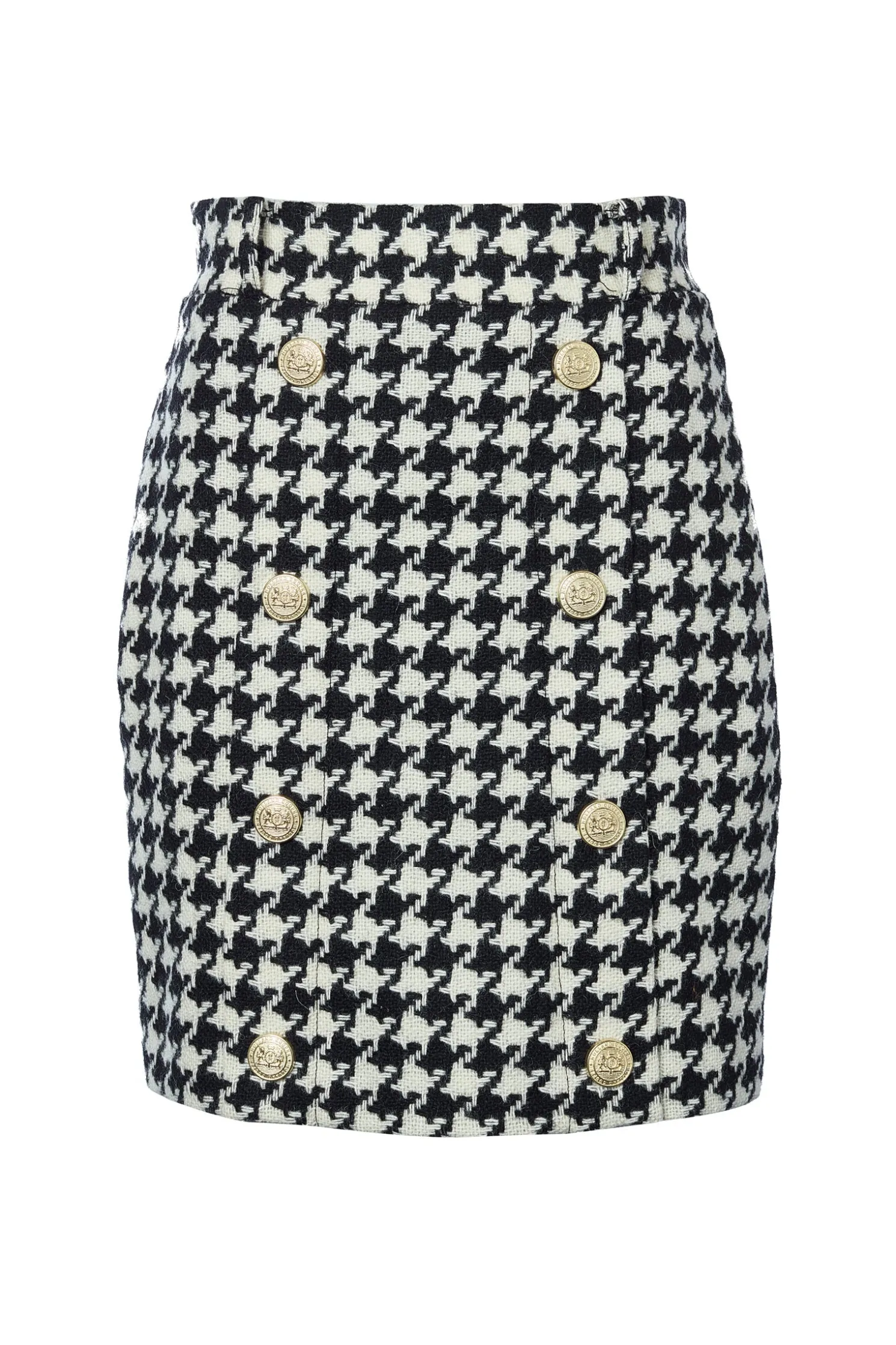 Knightsbridge Skirt (Large Scale Houndstooth)
