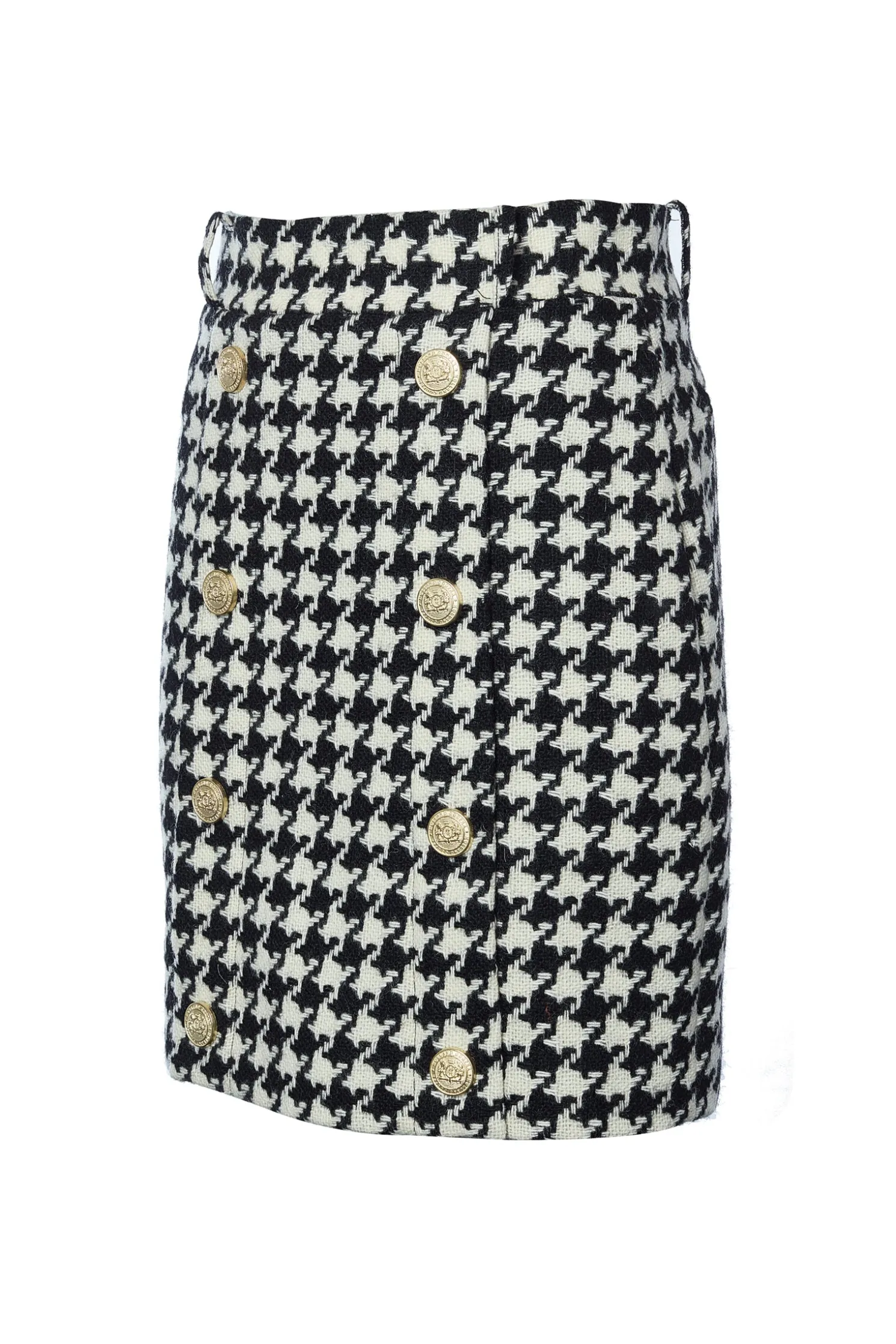 Knightsbridge Skirt (Large Scale Houndstooth)