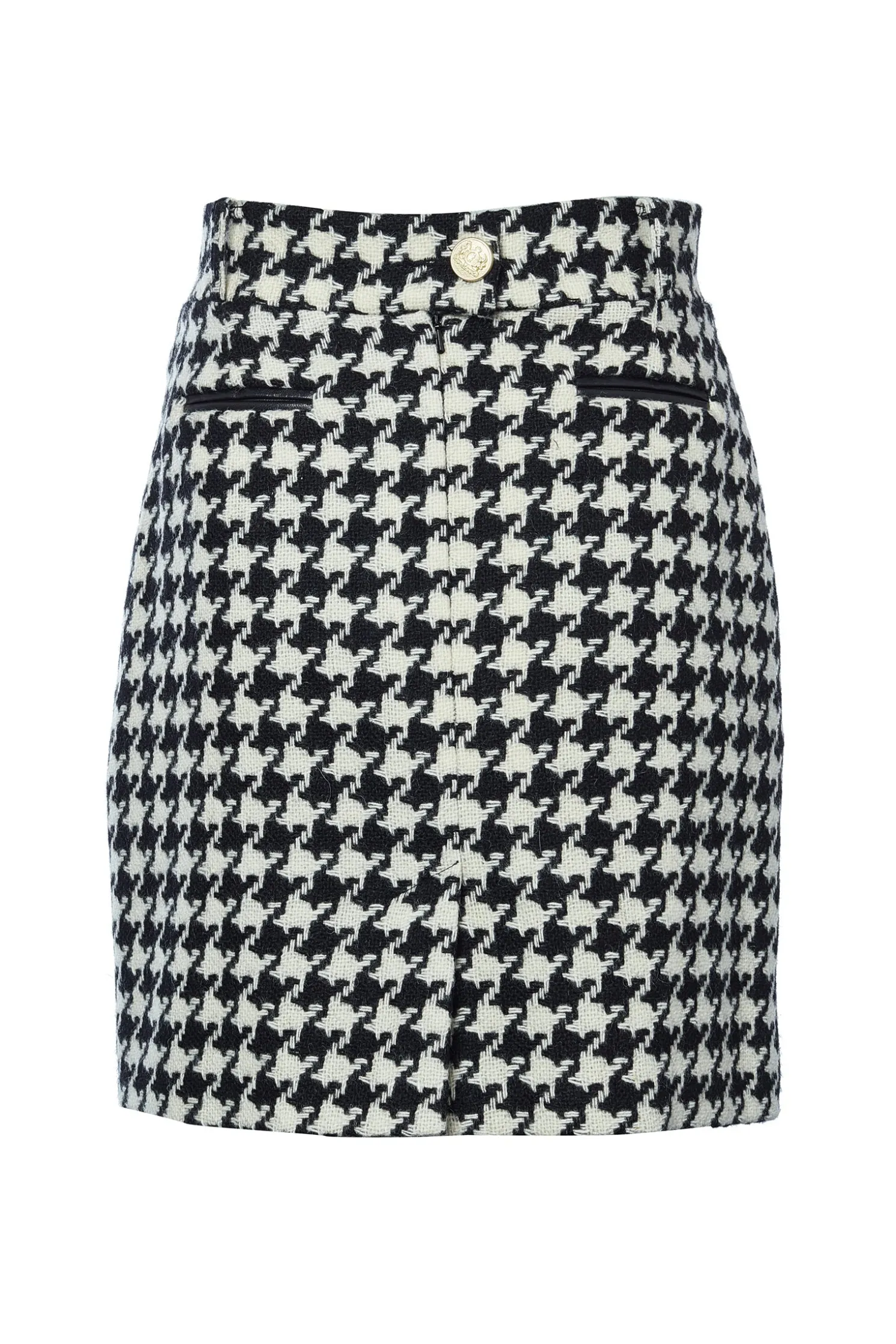 Knightsbridge Skirt (Large Scale Houndstooth)