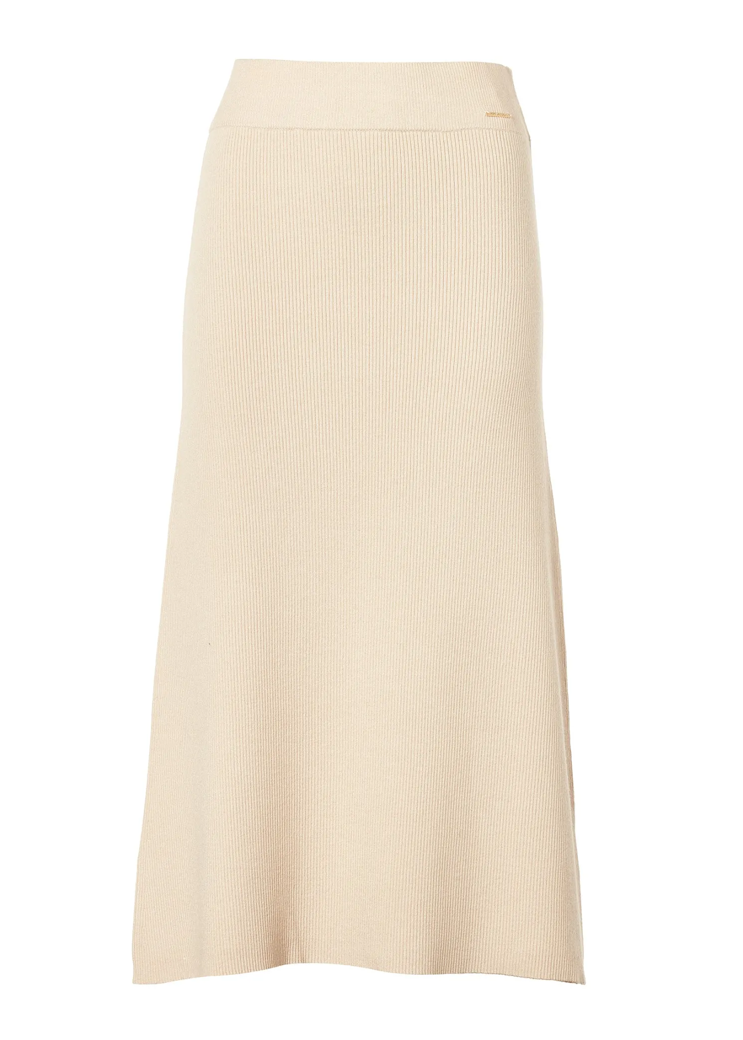 Leyla Knitted Skirt (Oatmeal)