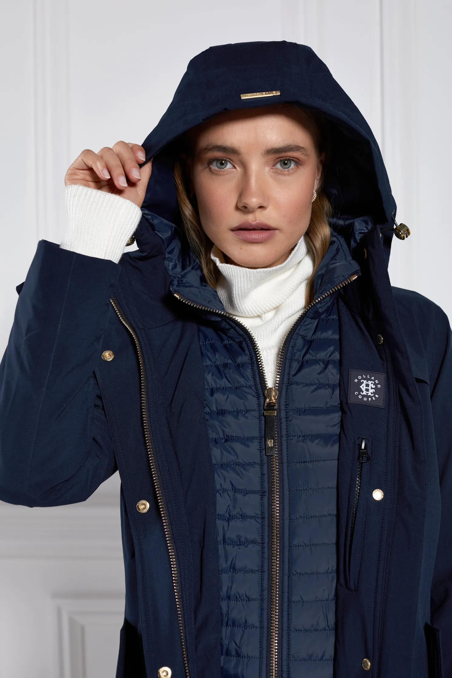 Longline Training Coat (Ink Navy)