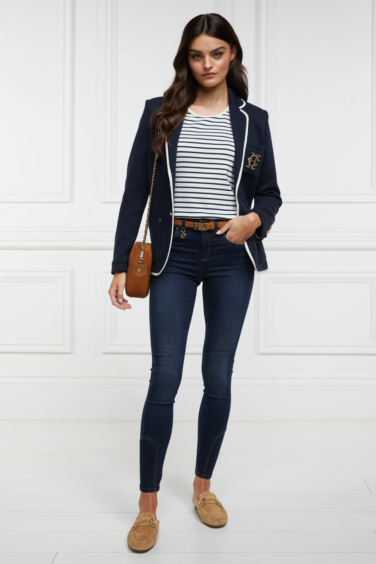Mid-Rise Jodhpur Jean (Deep Indigo)