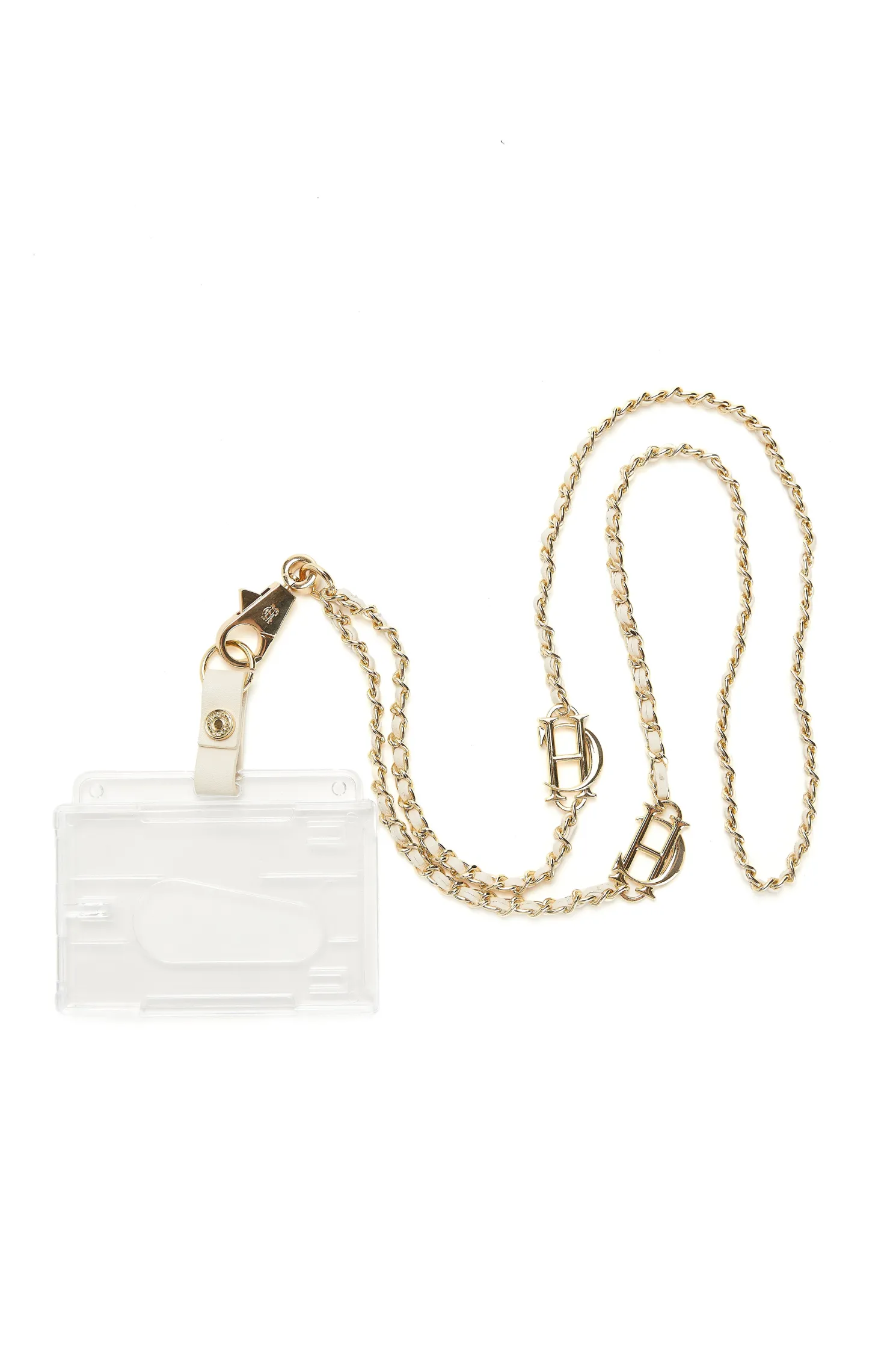 Monogram Lanyard (Cream)