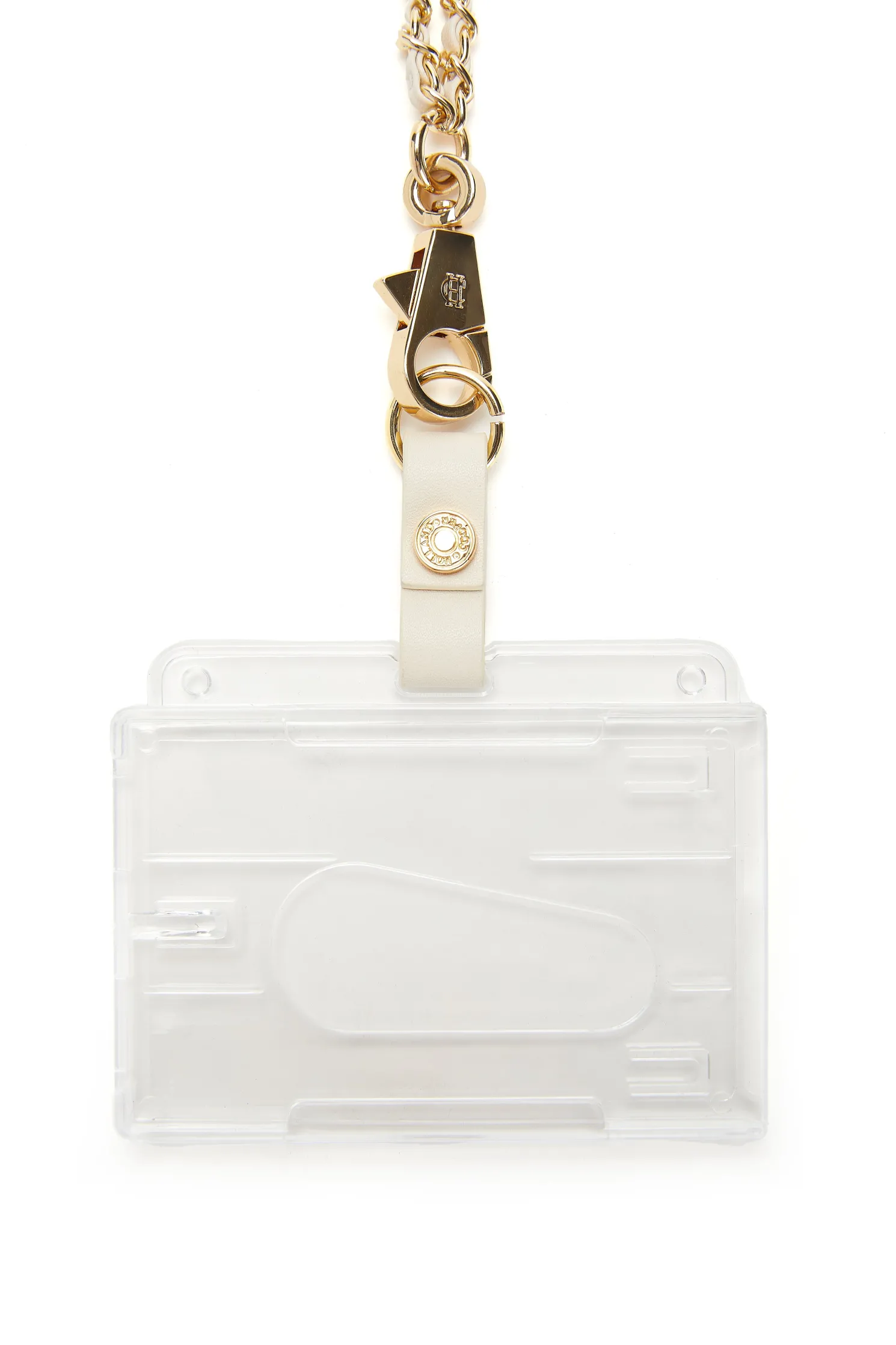 Monogram Lanyard (Cream)