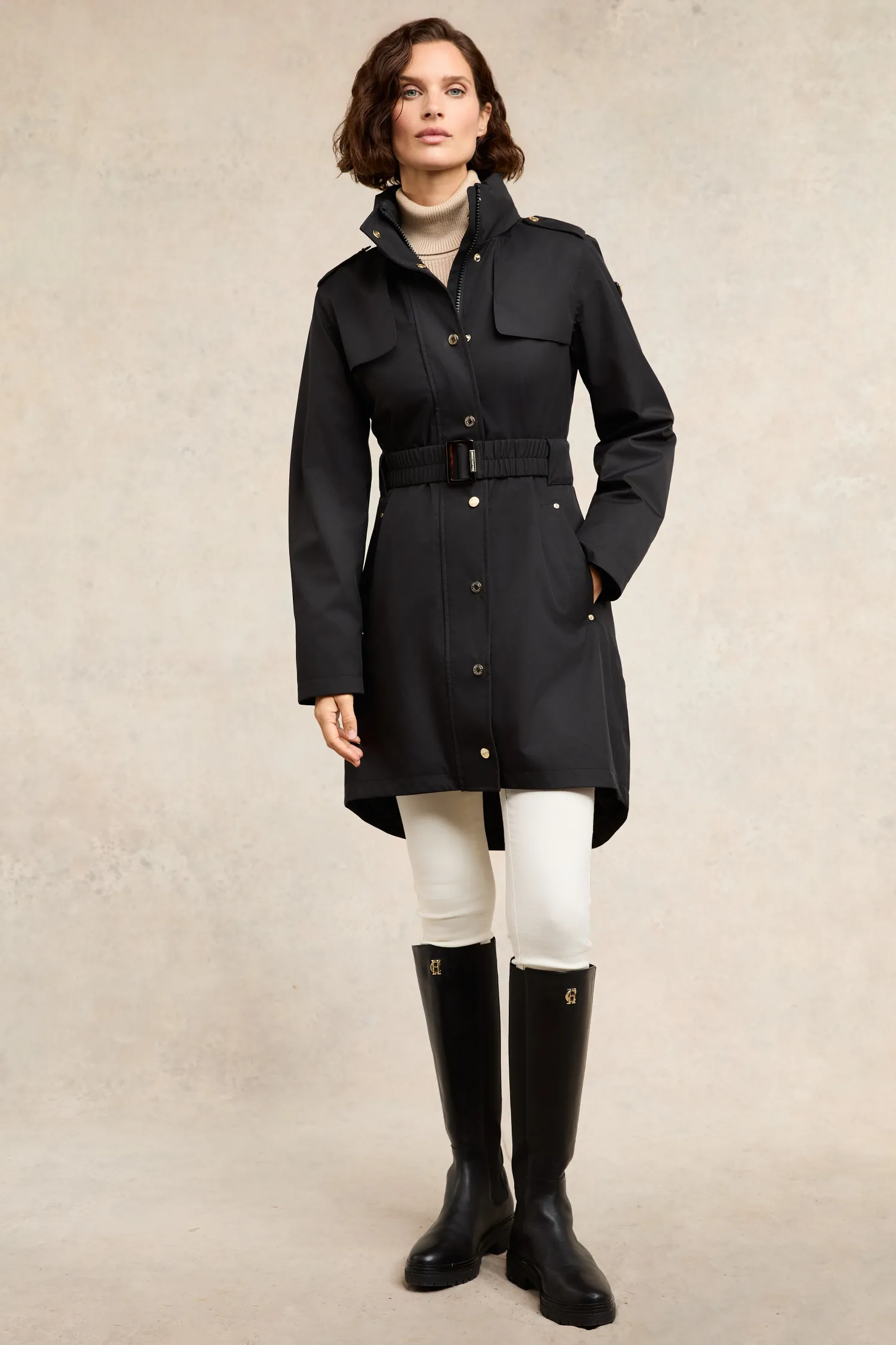 Rosedale Waterproof Parka (Black)