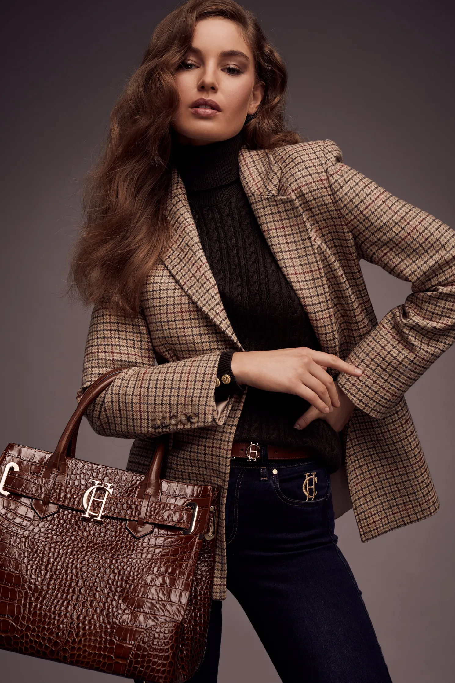 Single Breasted Blazer (Charlton Tweed)