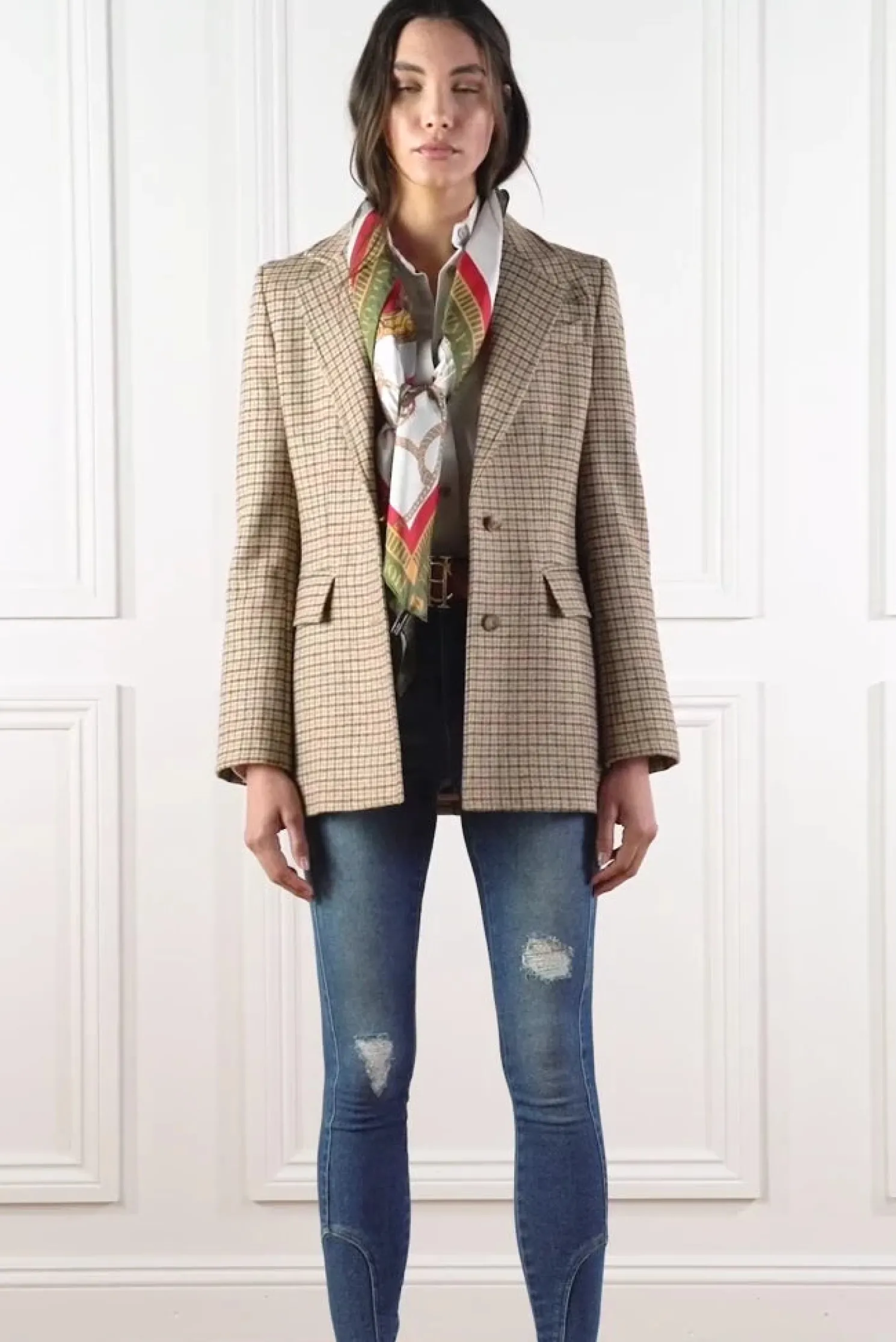 Single Breasted Blazer (Charlton Tweed)