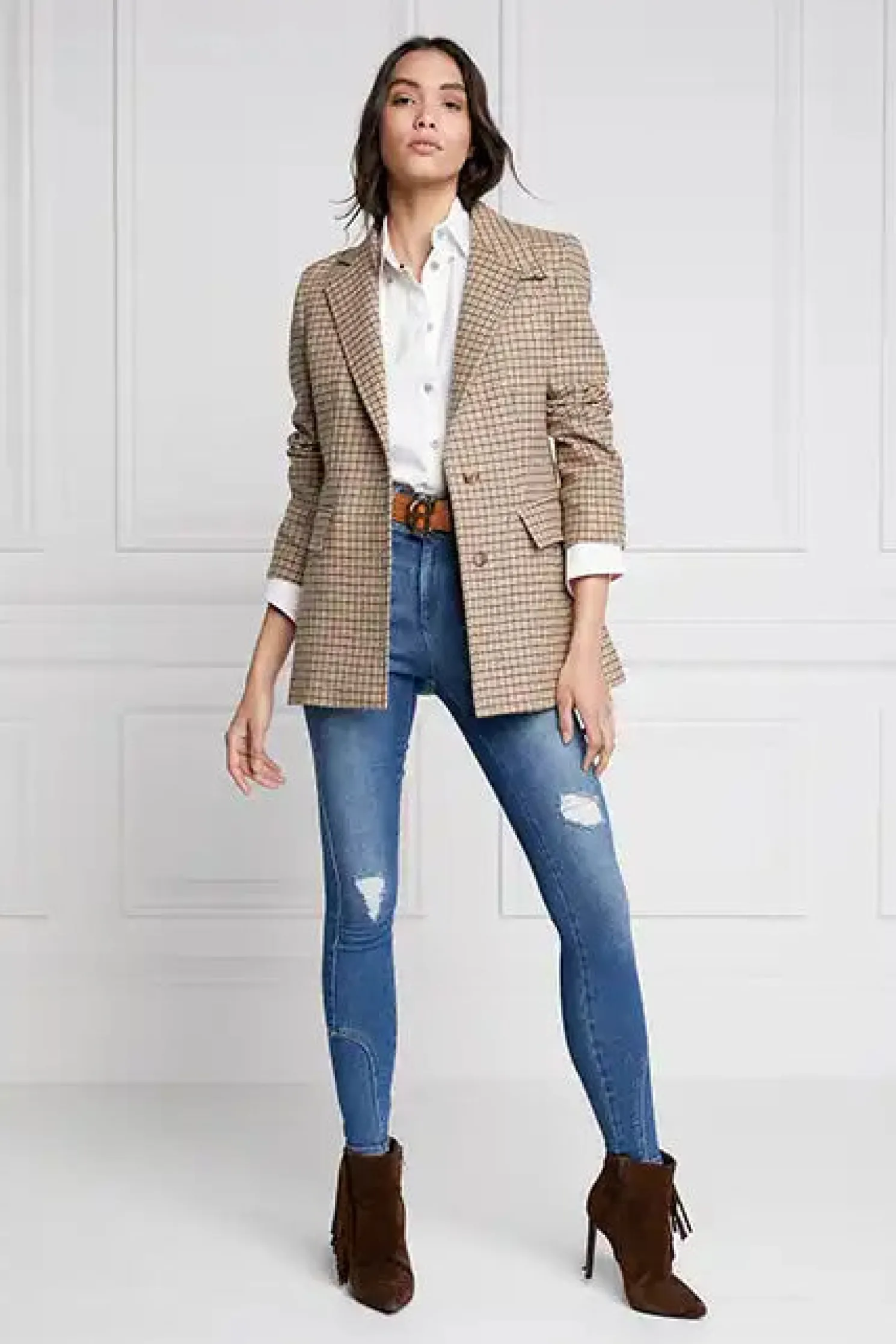 Single Breasted Blazer (Charlton Tweed)