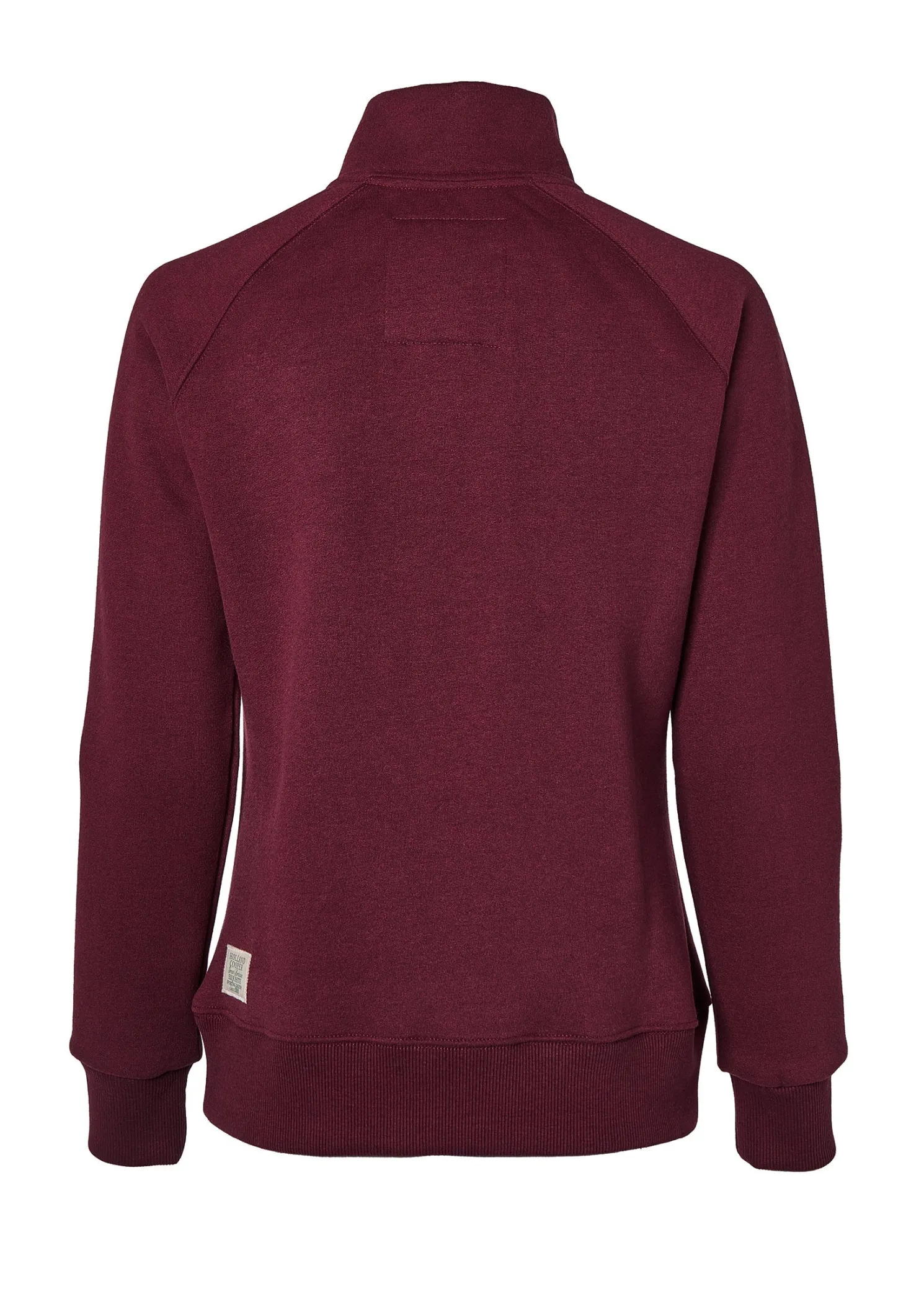 Sporting Heritage Zip Henley (Merlot)