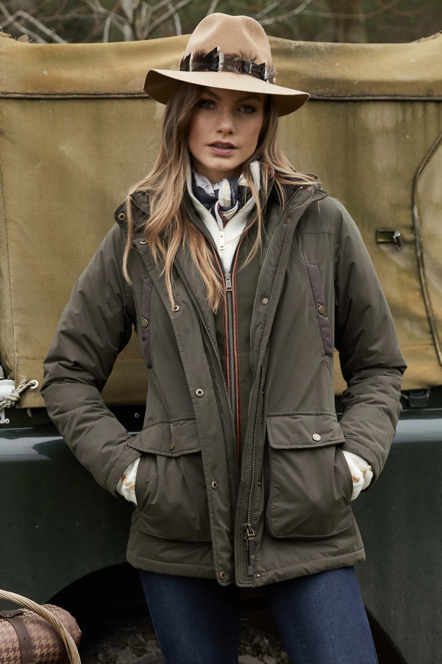 Stamford Country Coat (Khaki)