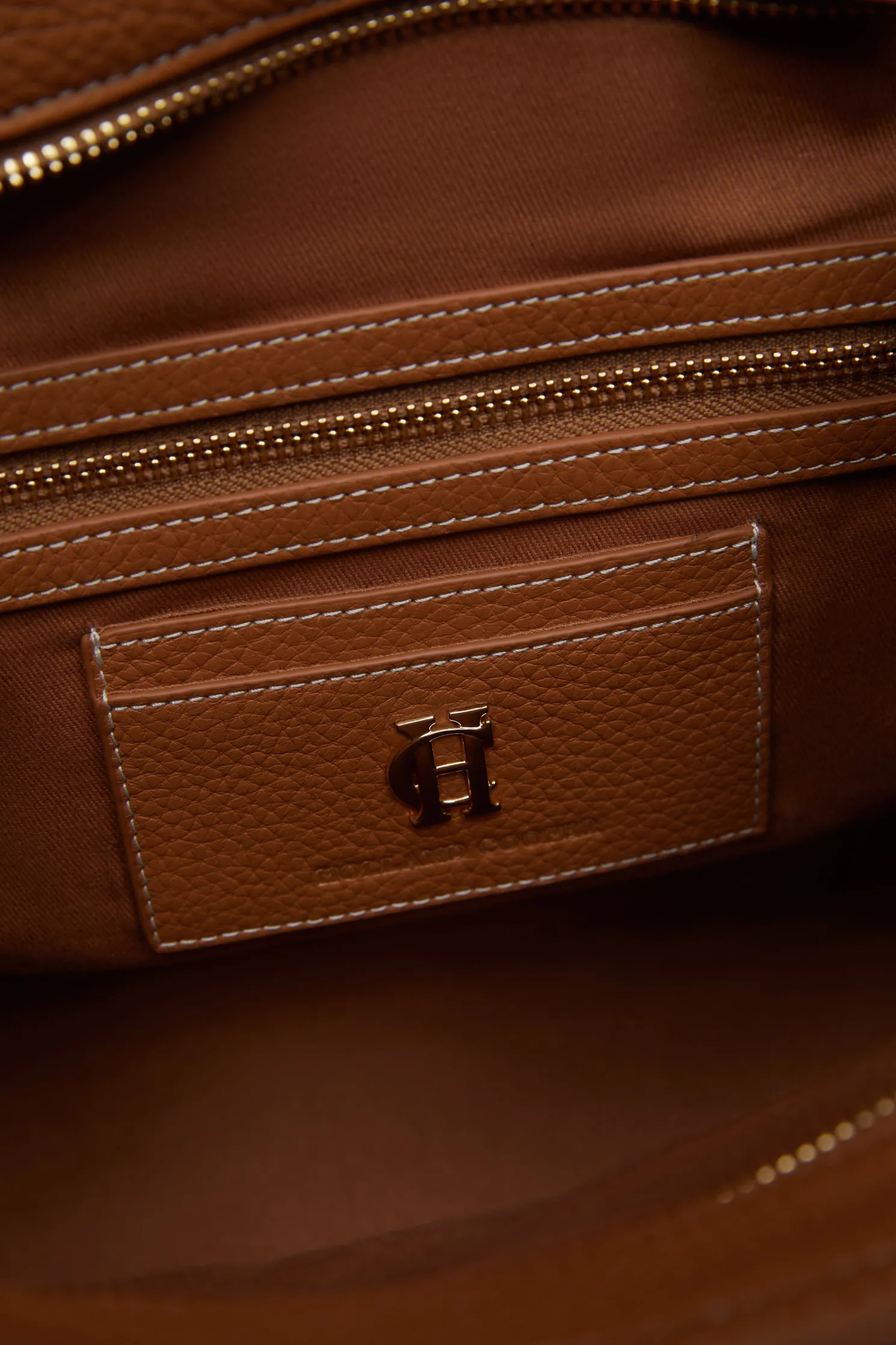 The Brompton Mini Tote (Tan Contrast)