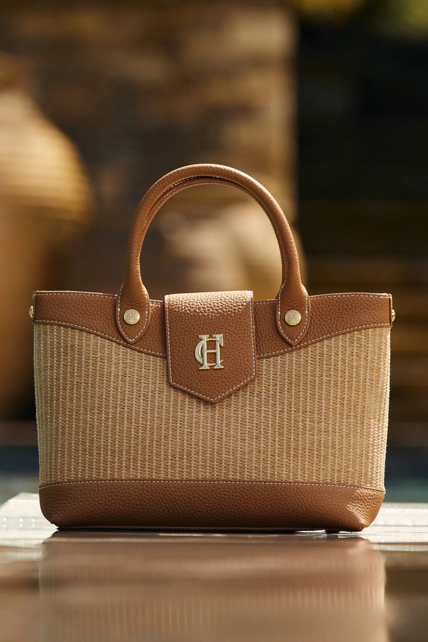 Valencia Mini Tote (Tan)