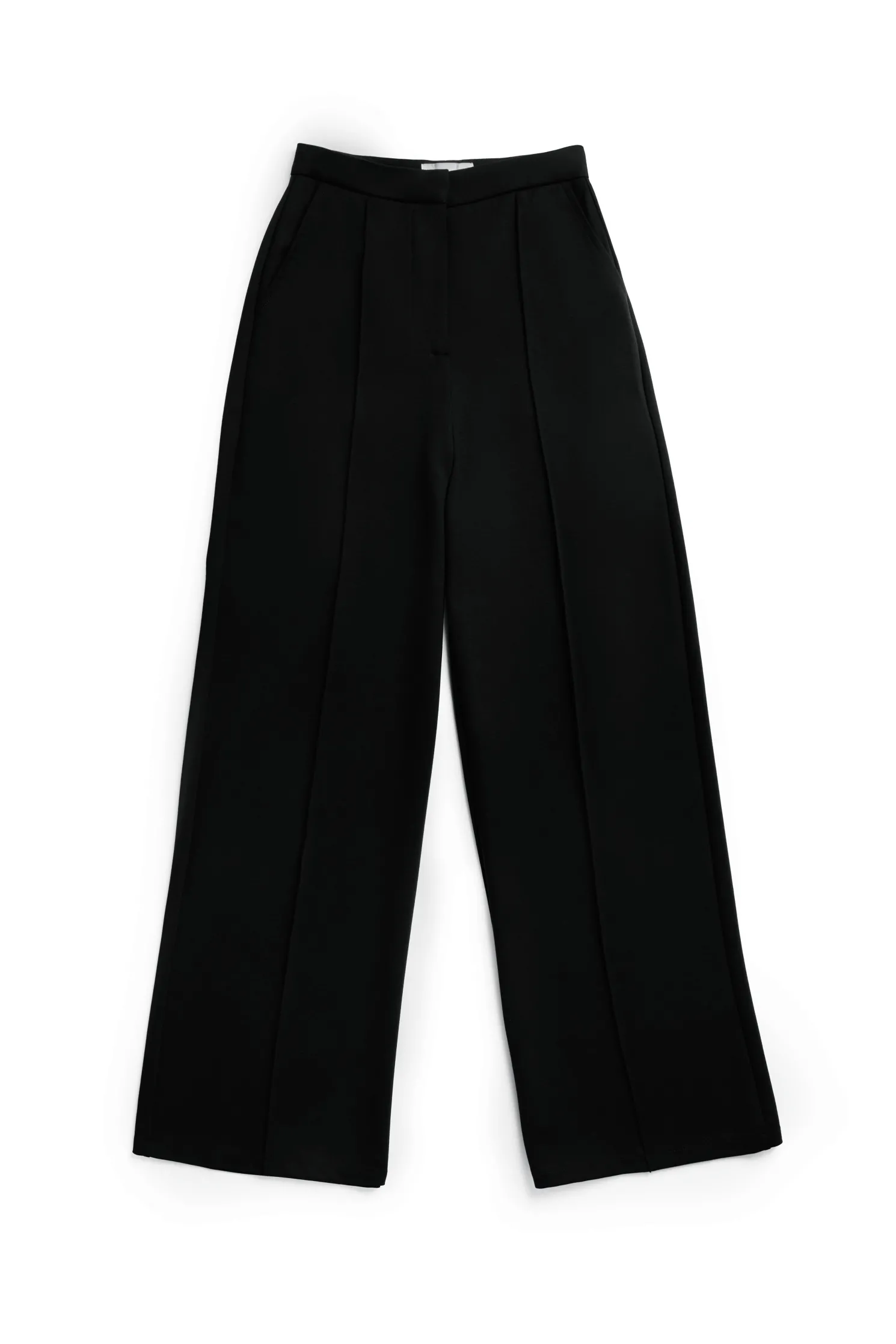 Wide Leg Pant (Black Black)